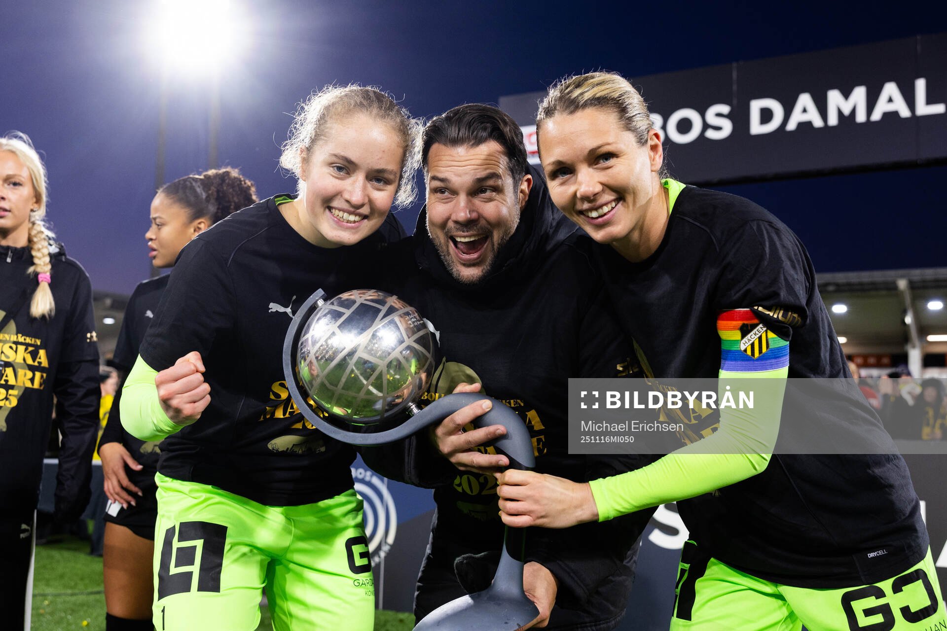 Häckens målvakt Fanney Birkisdottir, målvaktstränare