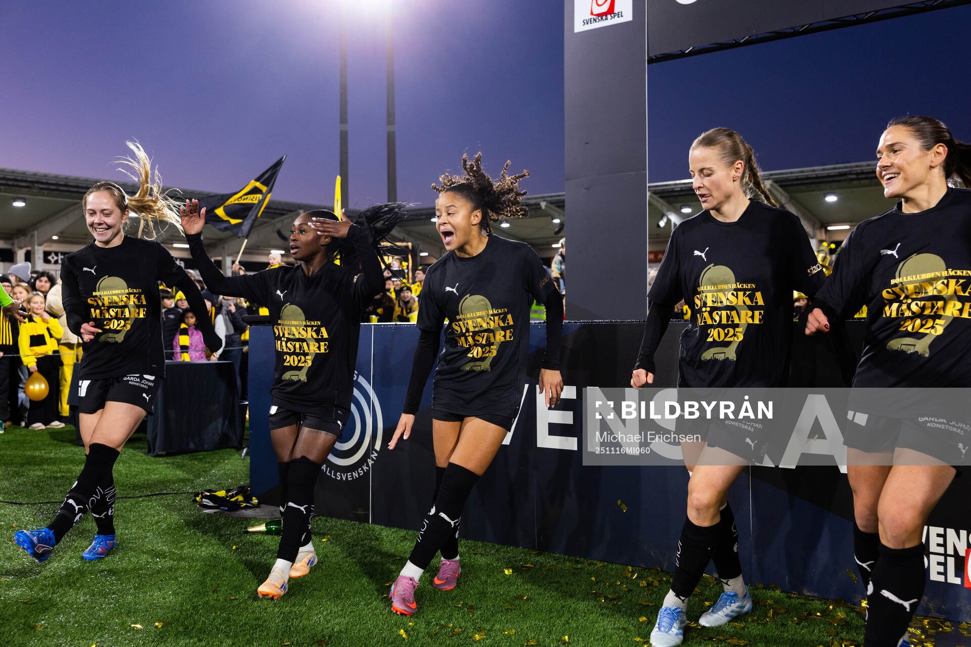 Häckens Alice Bergström, Monica Jusu Bah, Felicia