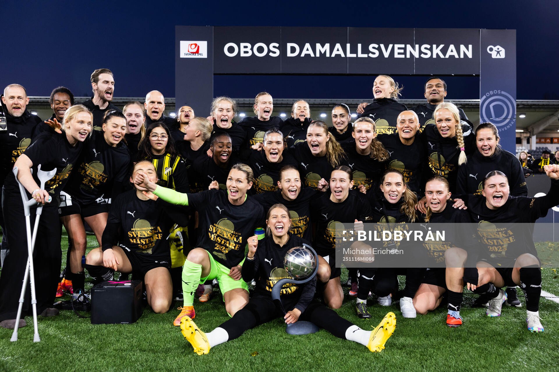 Häcken jublar med Kronprinsessan Victorias pokal