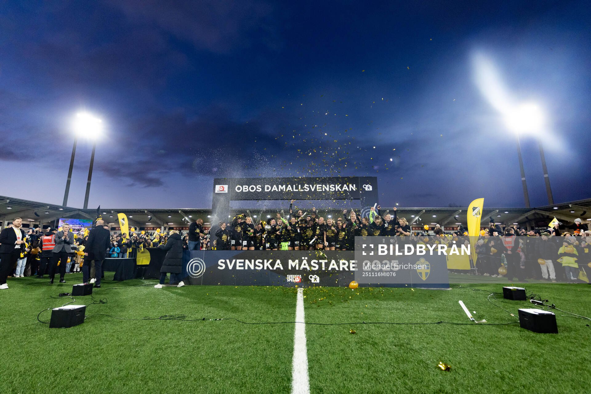 Häcken jublar