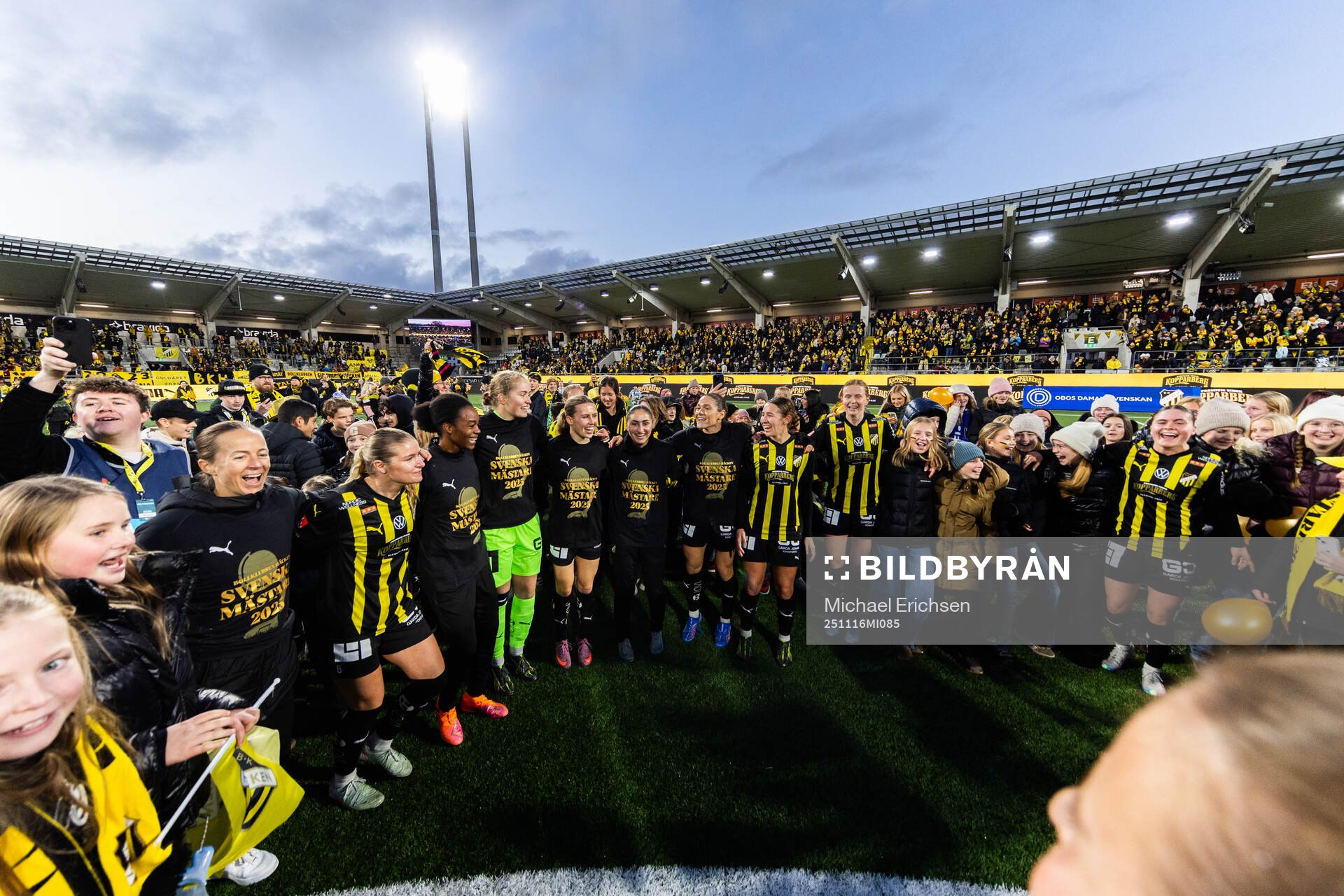 Häcken jublar