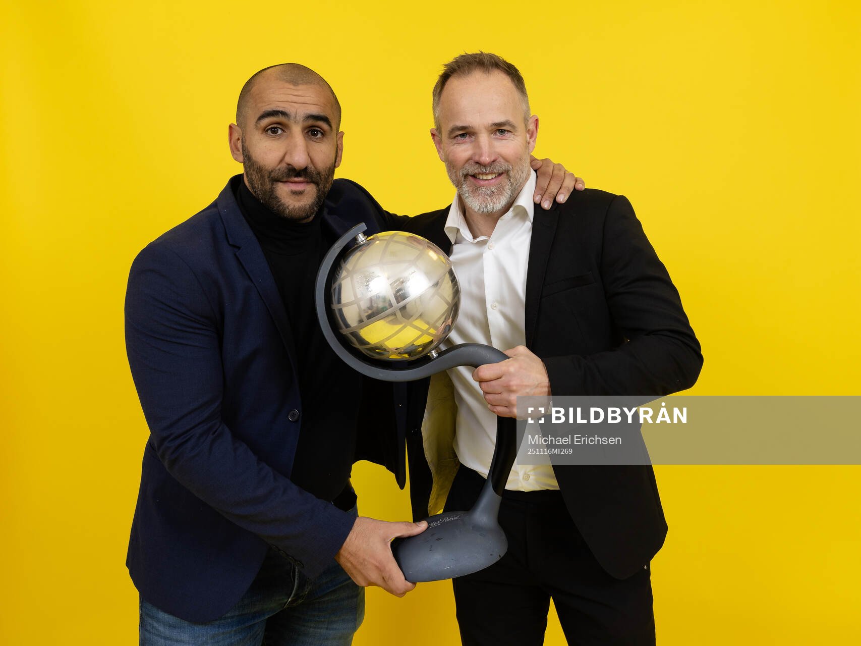 Häckens tränare Mak Lind och sportchef Christian