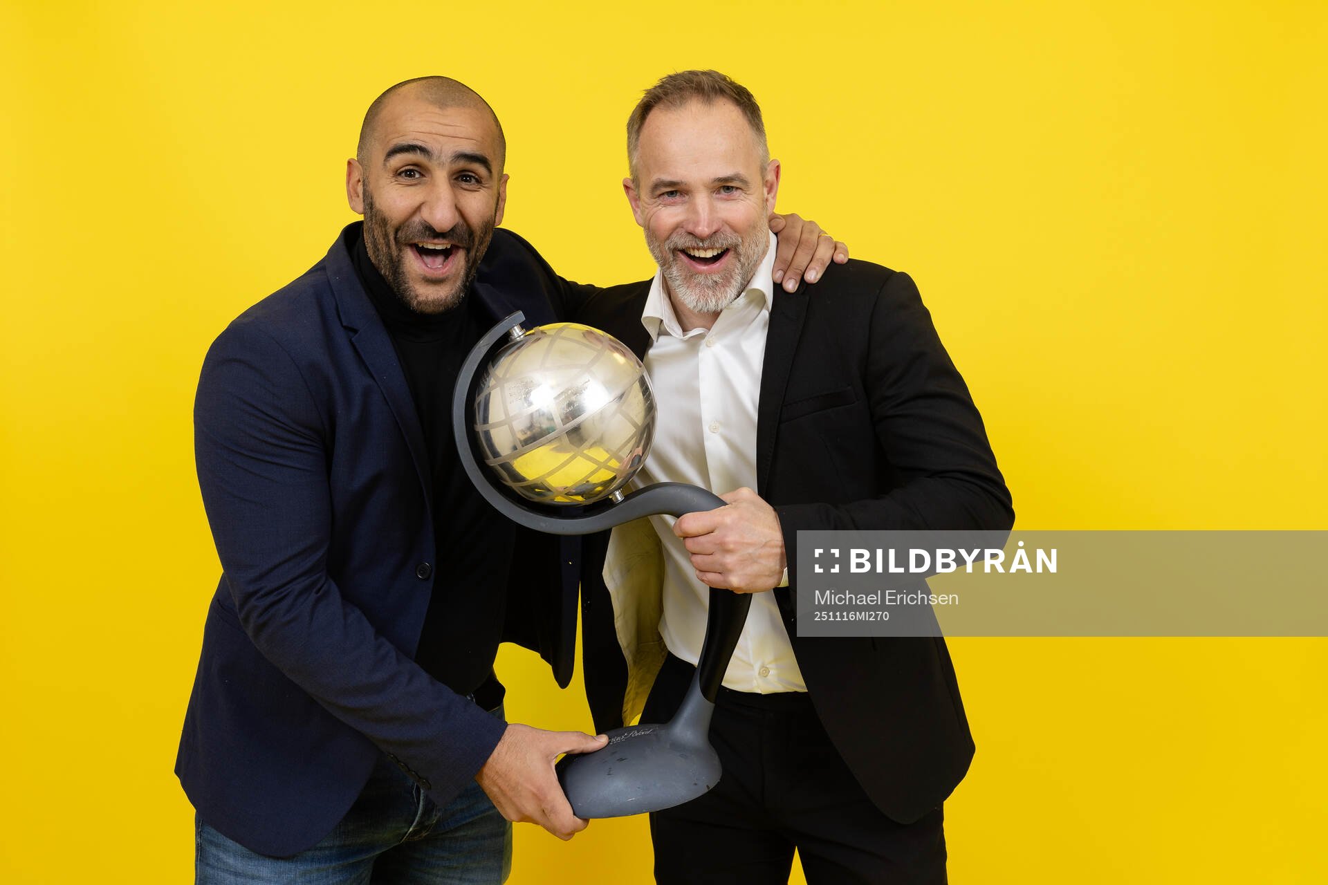 Häckens tränare Mak Lind och sportchef Christian