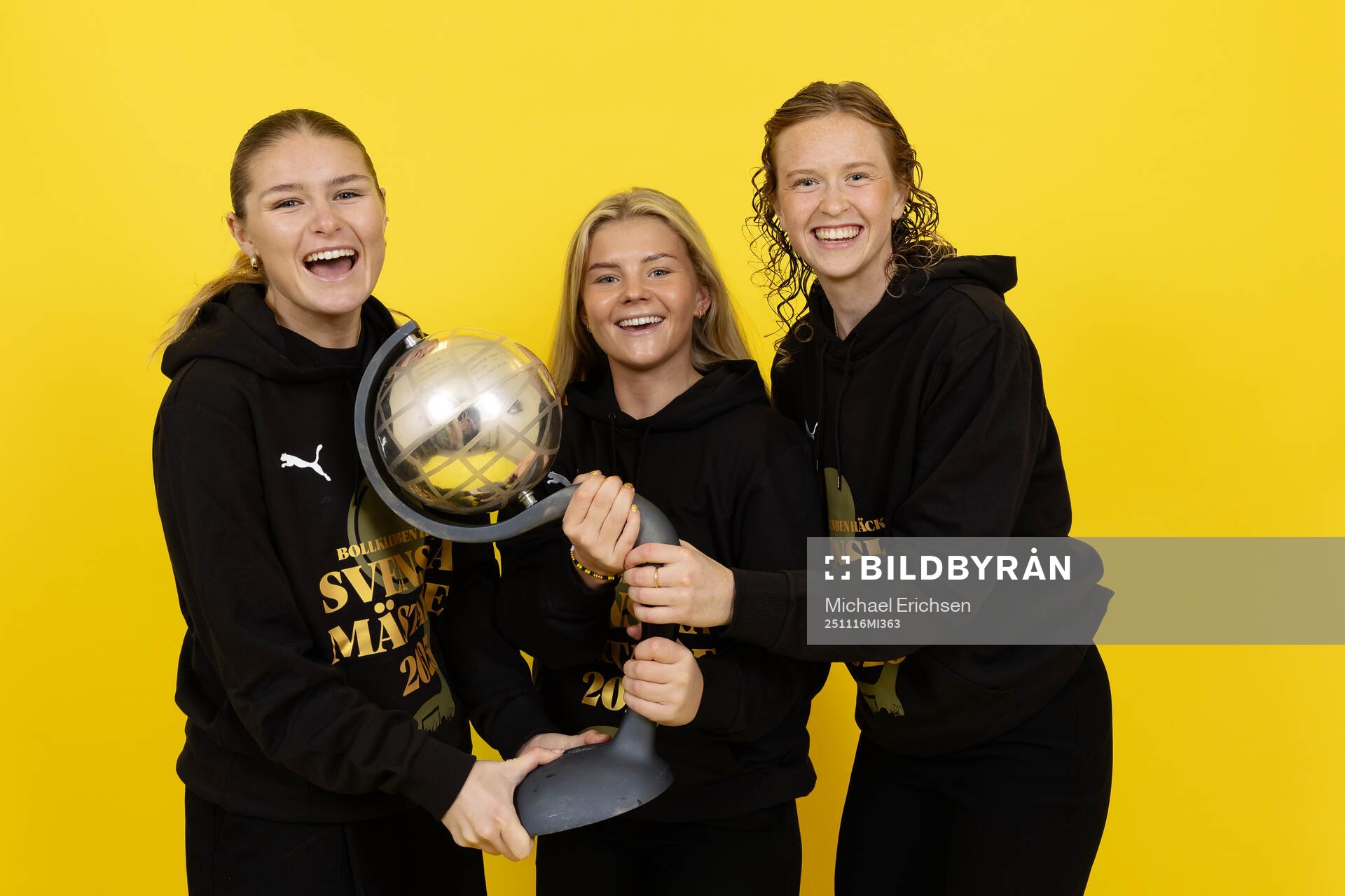 Häckens Emilie Carlberg Byrnak, Matilda Nildén och Emma