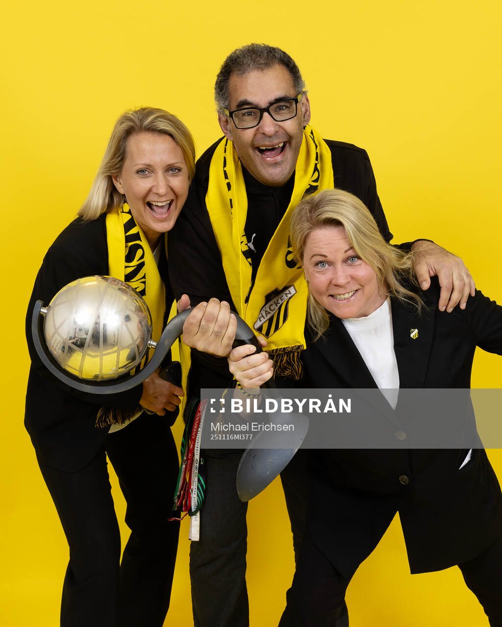 Häckens vice klubbchef/kommunikationschef Malin Fahlén,