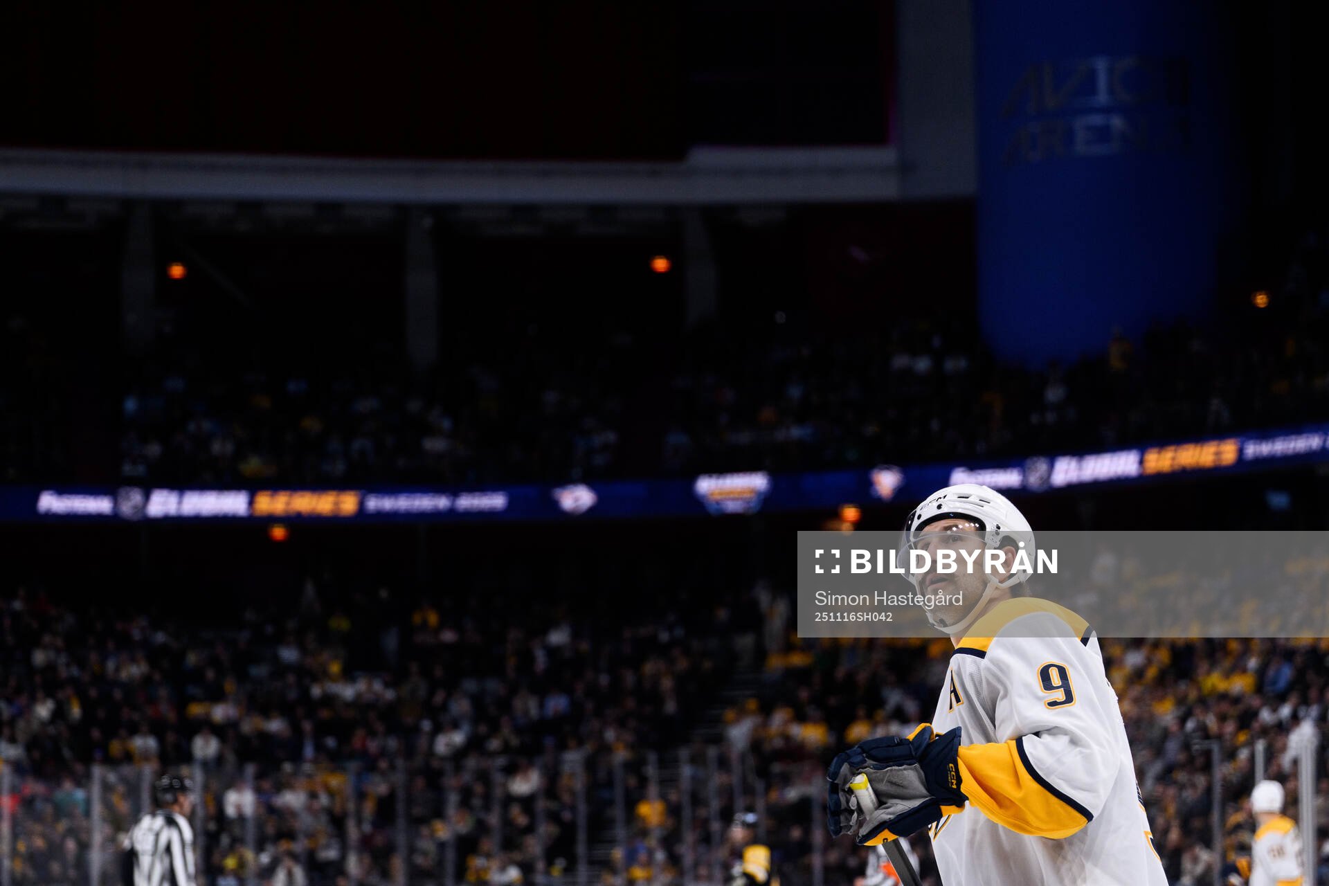 Filip Forsberg of Nashville Predators