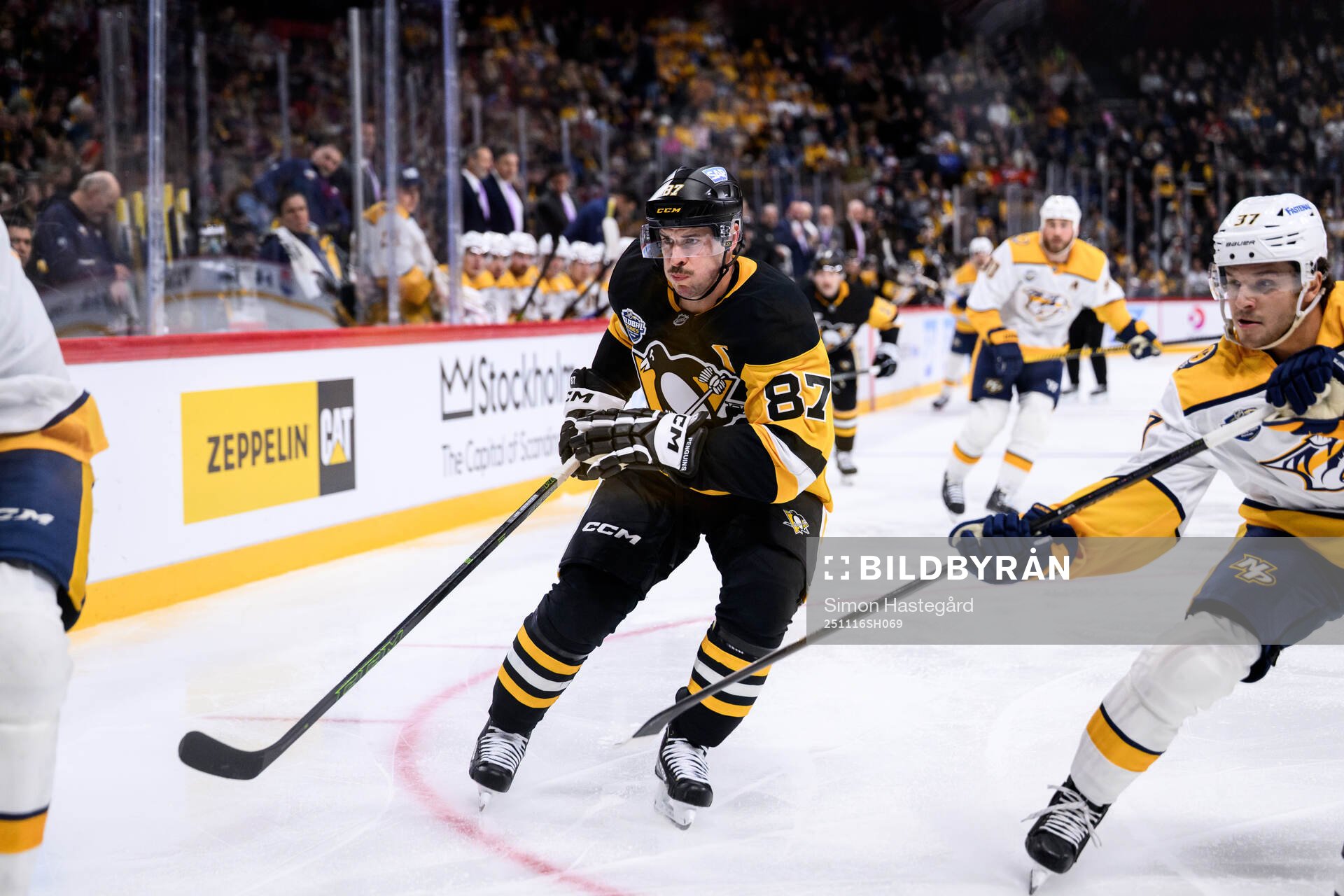 Sidney Crosby of Pittsburgh Penguins