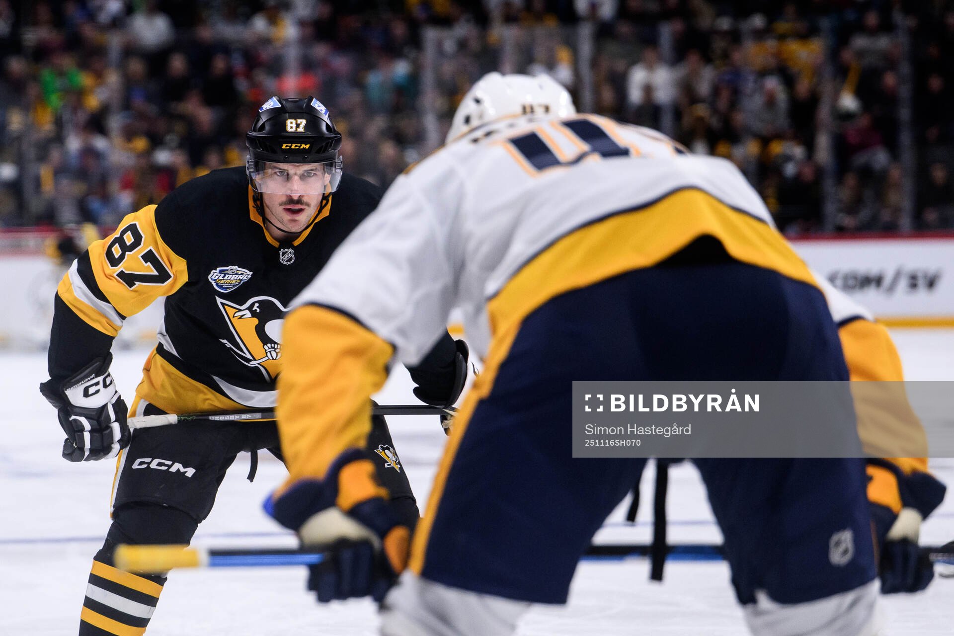 Sidney Crosby of Pittsburgh Penguins