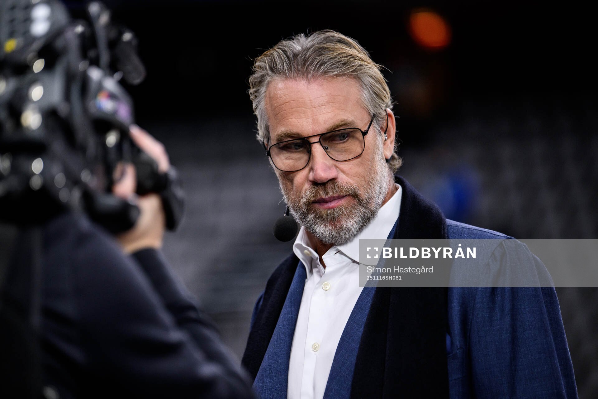Peter Forsberg in the Viaplay Studio