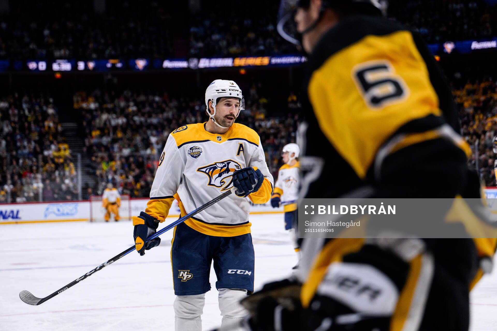 Filip Forsberg of Nashville Predators