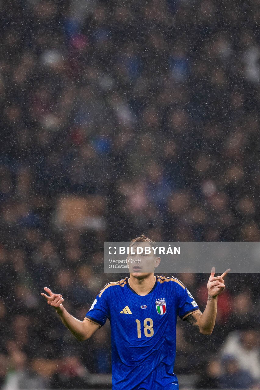 Nicolo Barella of Italy