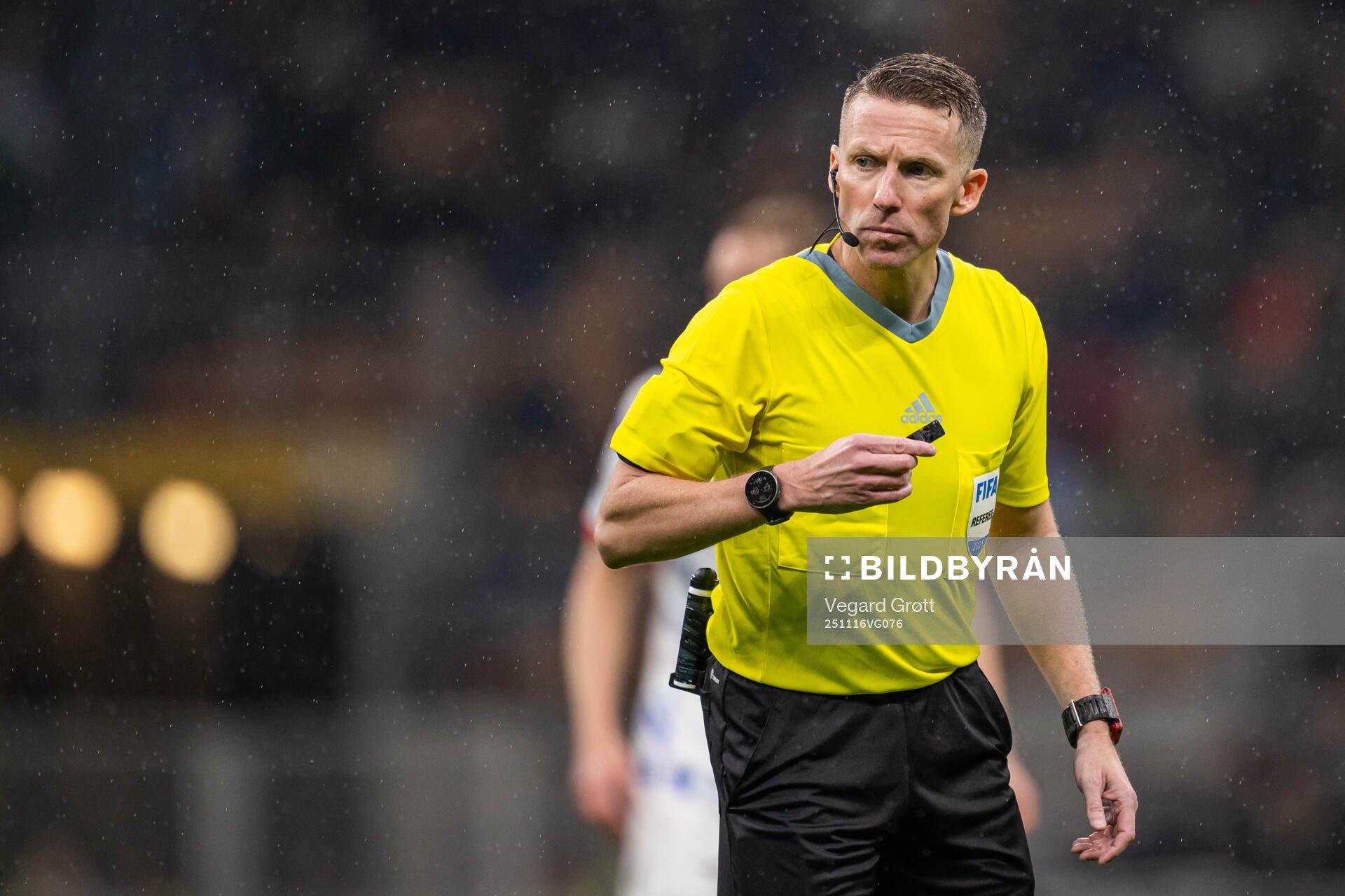 Referee Alejandro Hernández