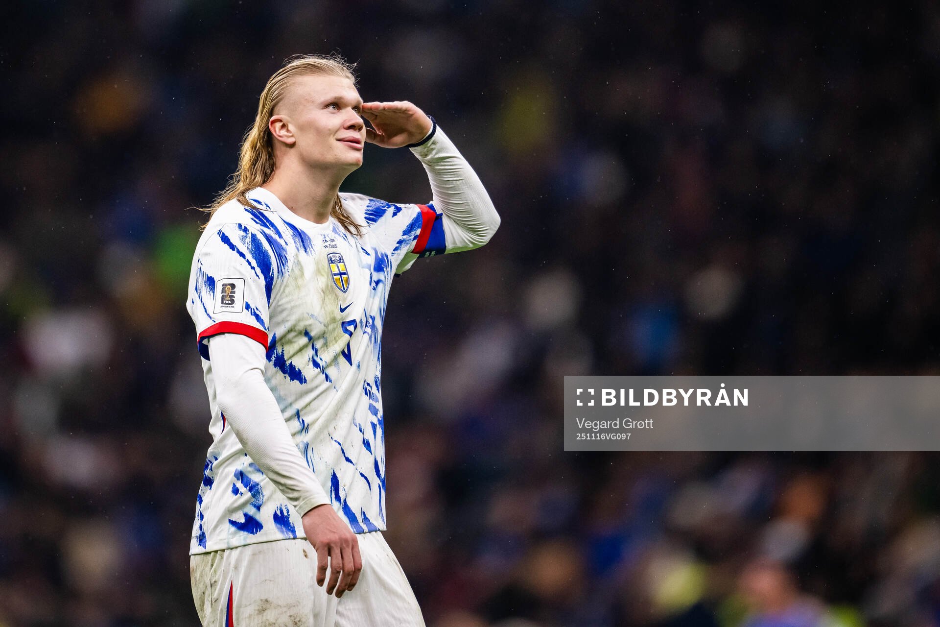 Erling Braut Haaland of Norway celebrates