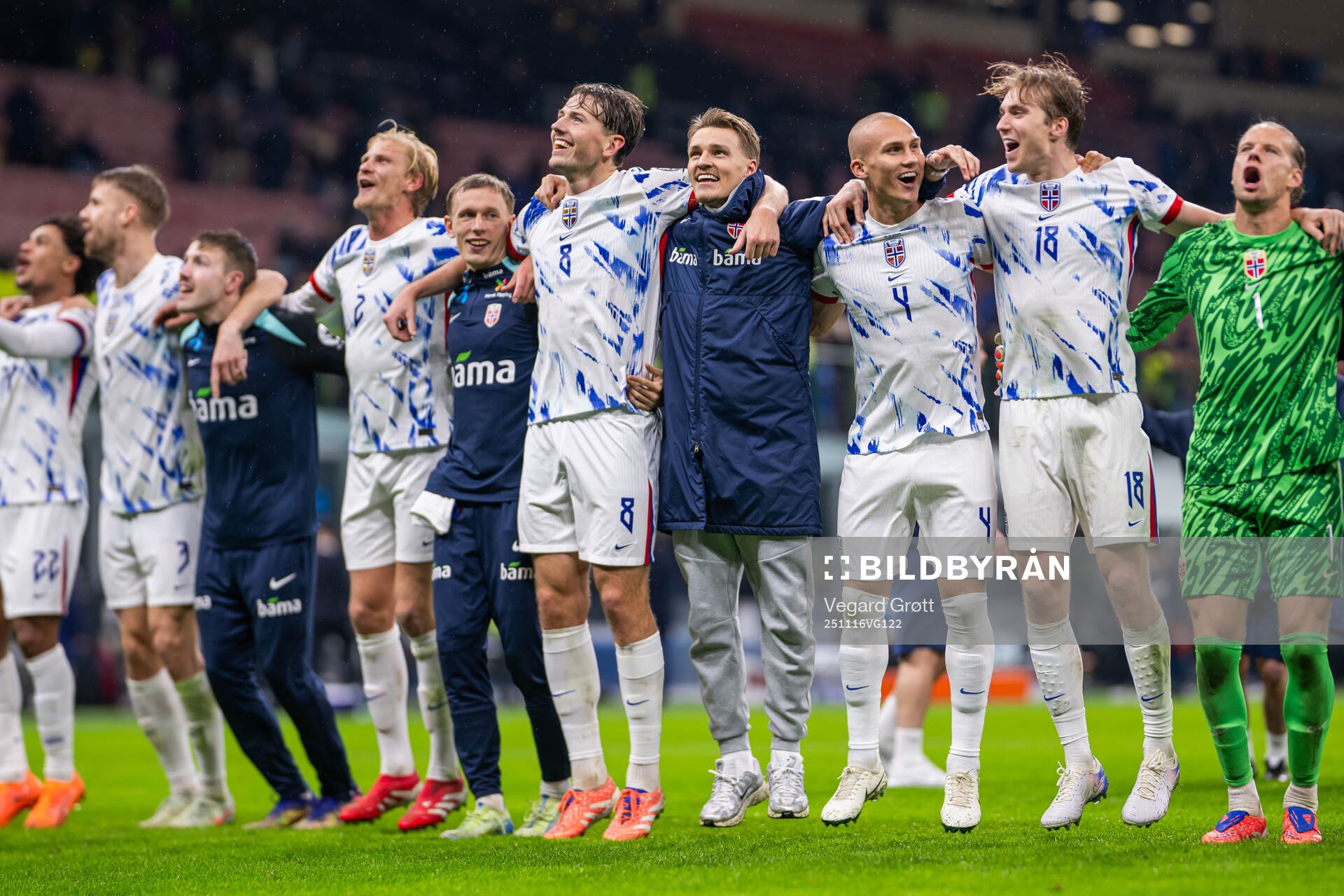 Sander Berge, Andreas Schjelderup , Leo Østigård and