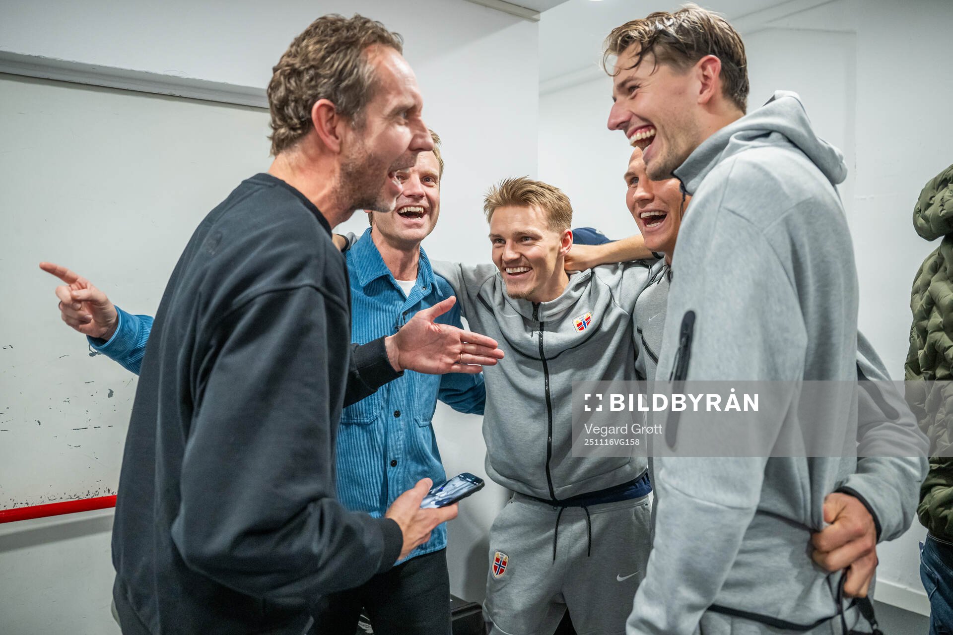 Morten Ramm, Erik Solbakken, Martin Ødegaard, Leo
