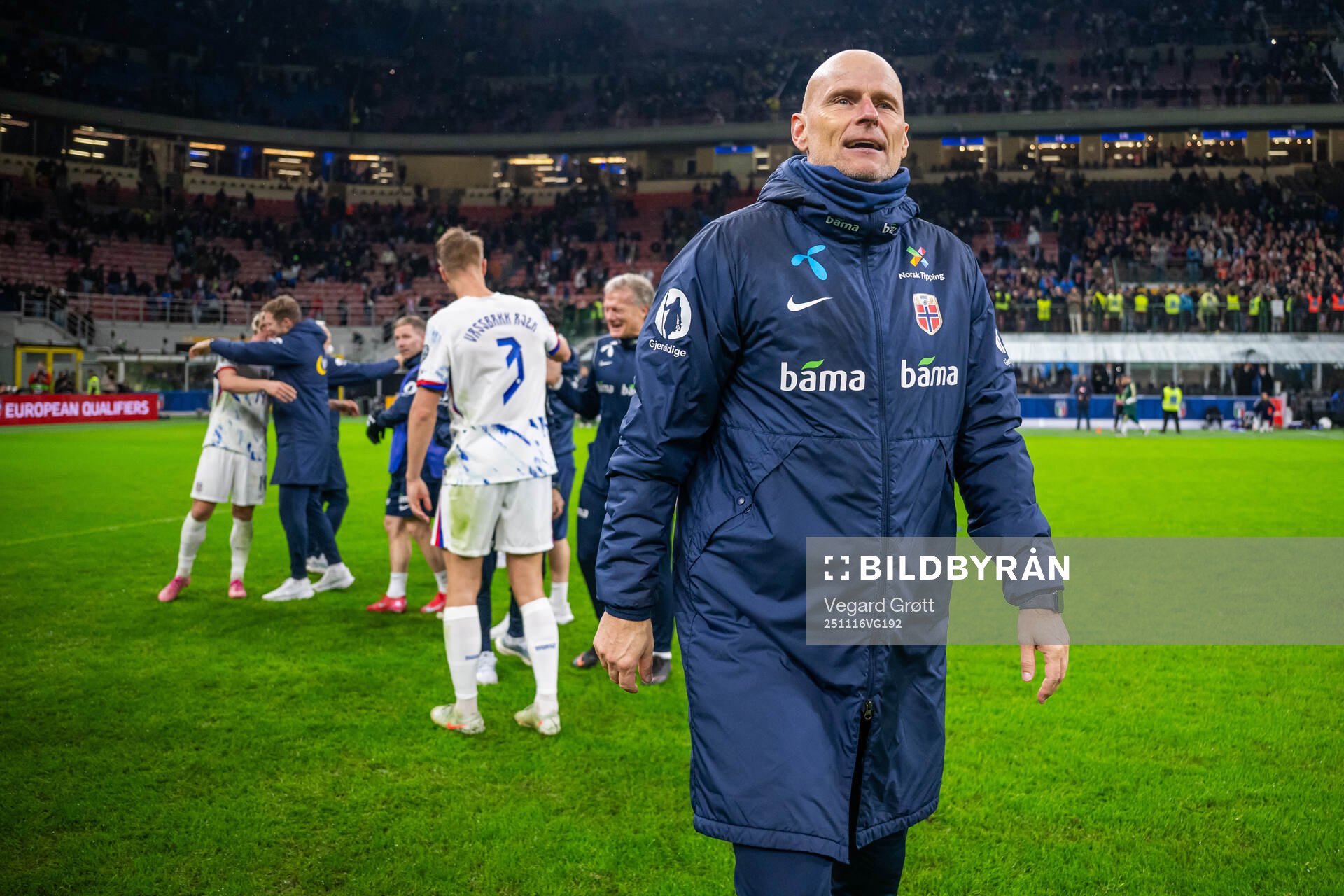 Ståle Solbakken, head coach of Norway