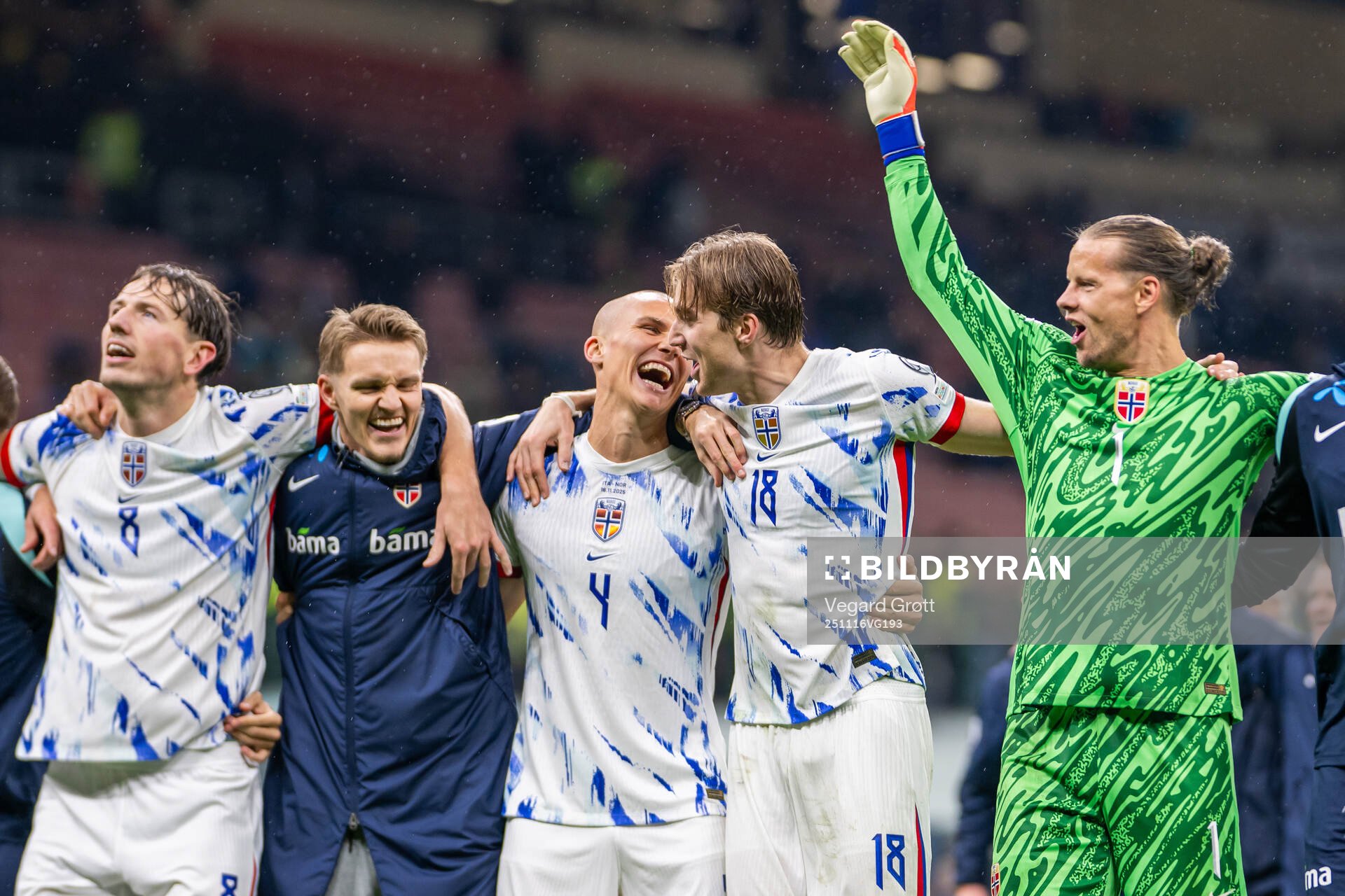 Sander Berge, Martin Ødegaard, Leo Østigård, Kristian
