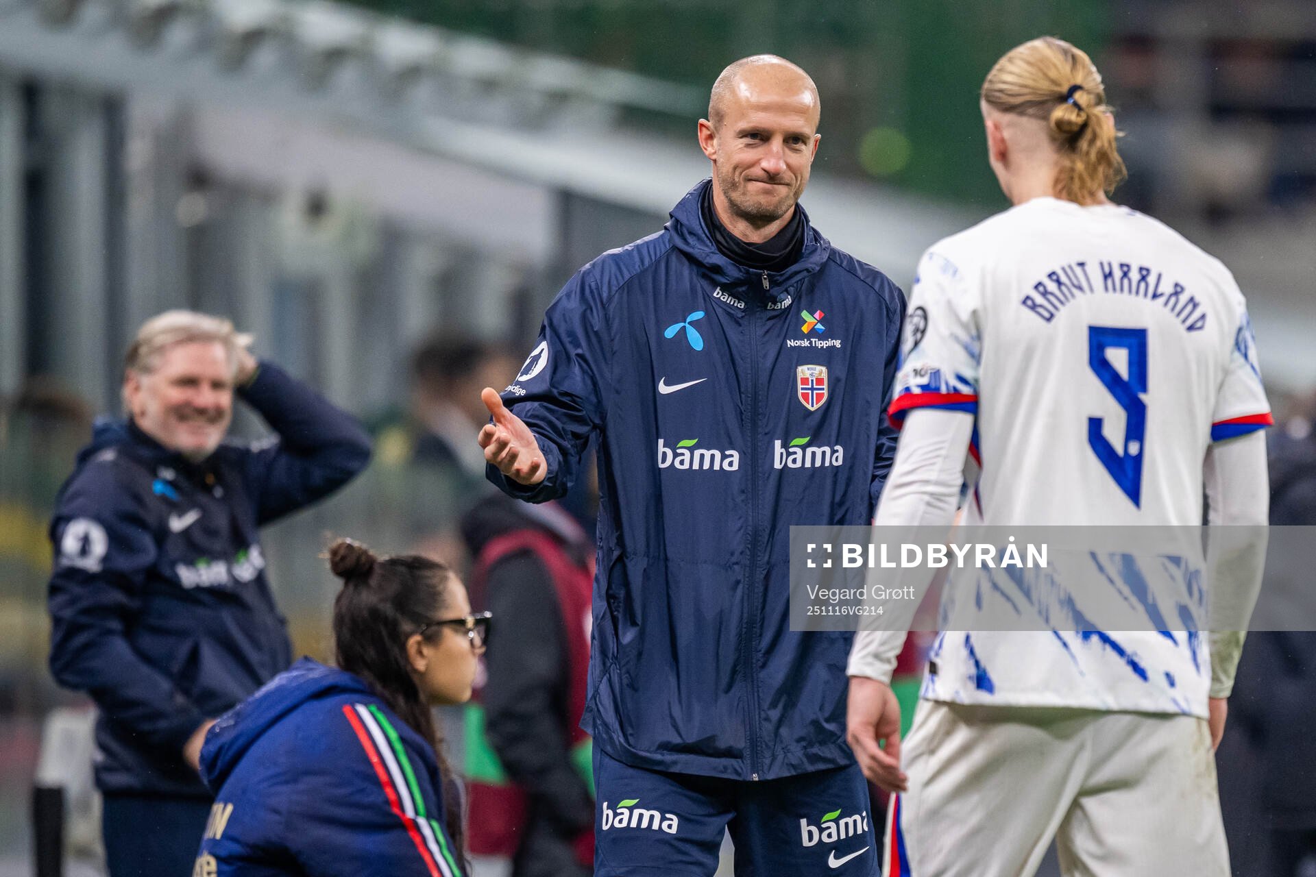 Brede Hangeland, player manager of Norway
