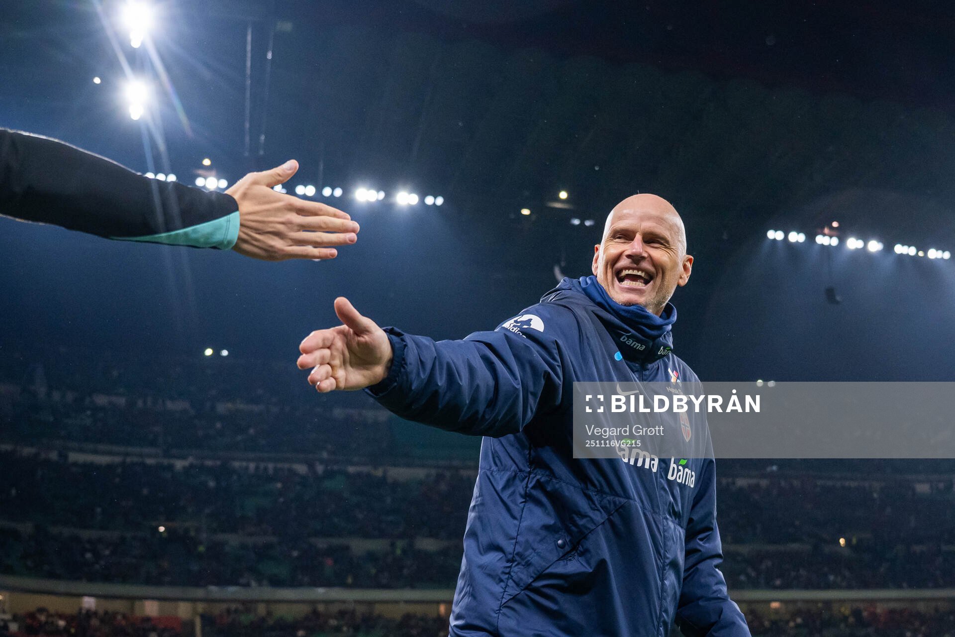 Ståle Solbakken, head coach of Norway