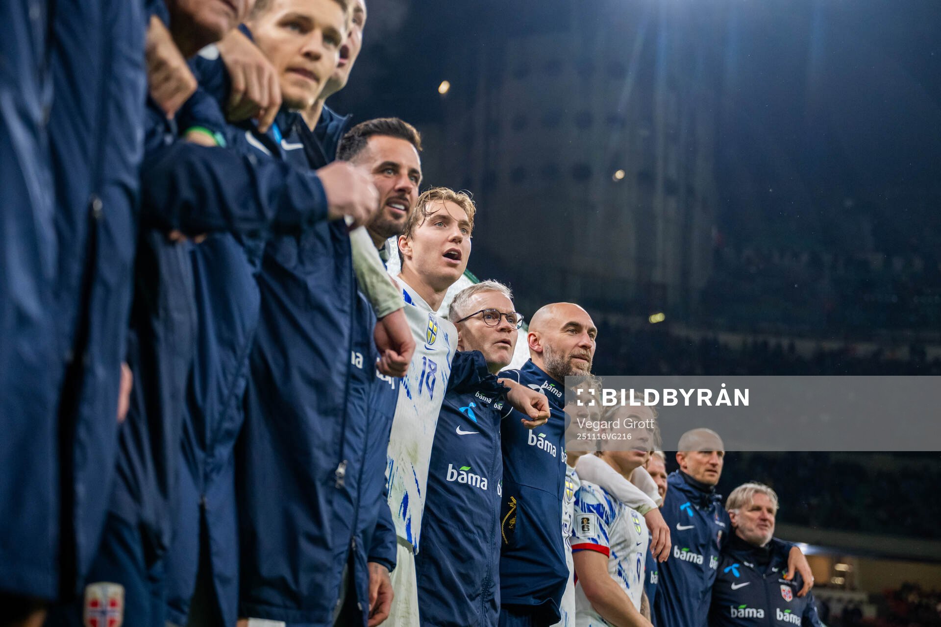 Kristian Thorstvedt, team manager Are Hokstad, kit manager