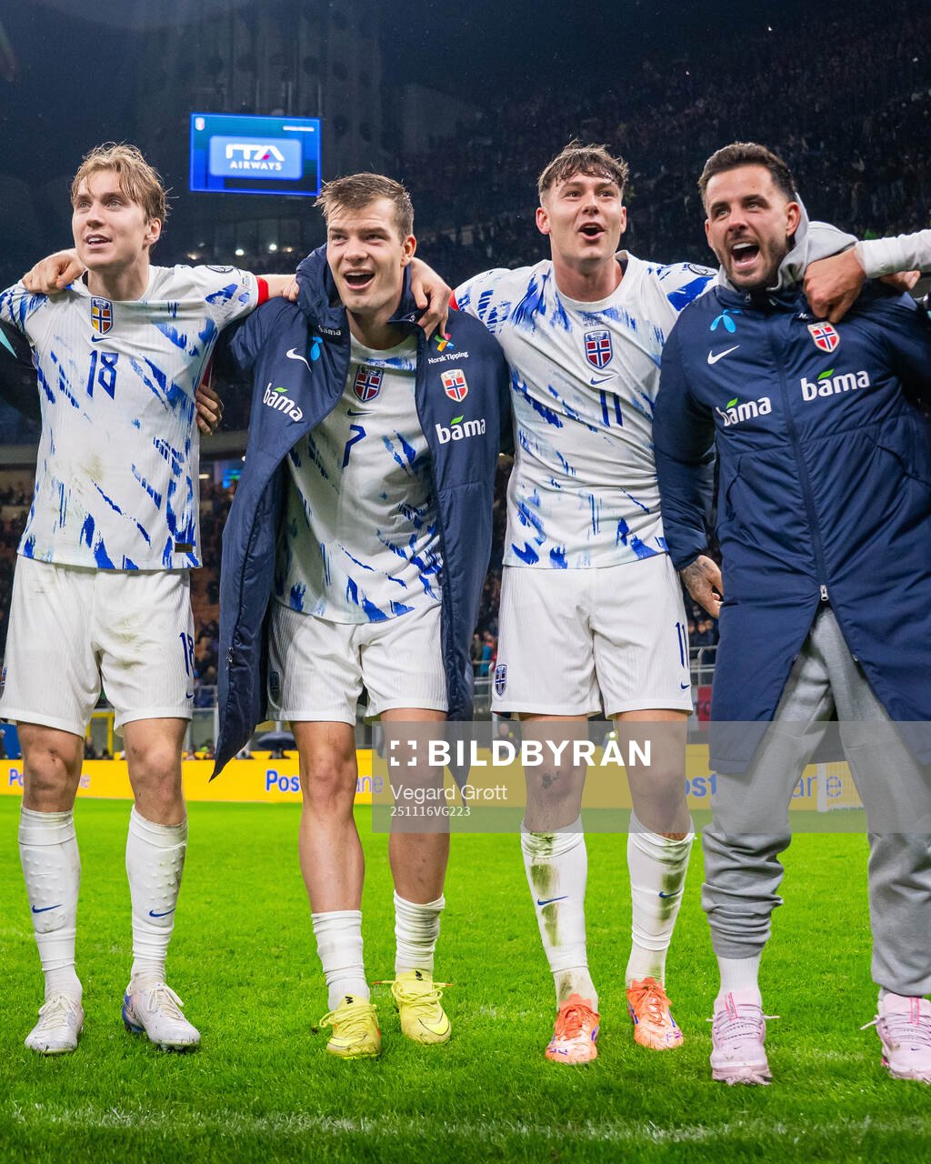 Kristian Thorstvedt, Alexander Sørloth, Jørgen Strand