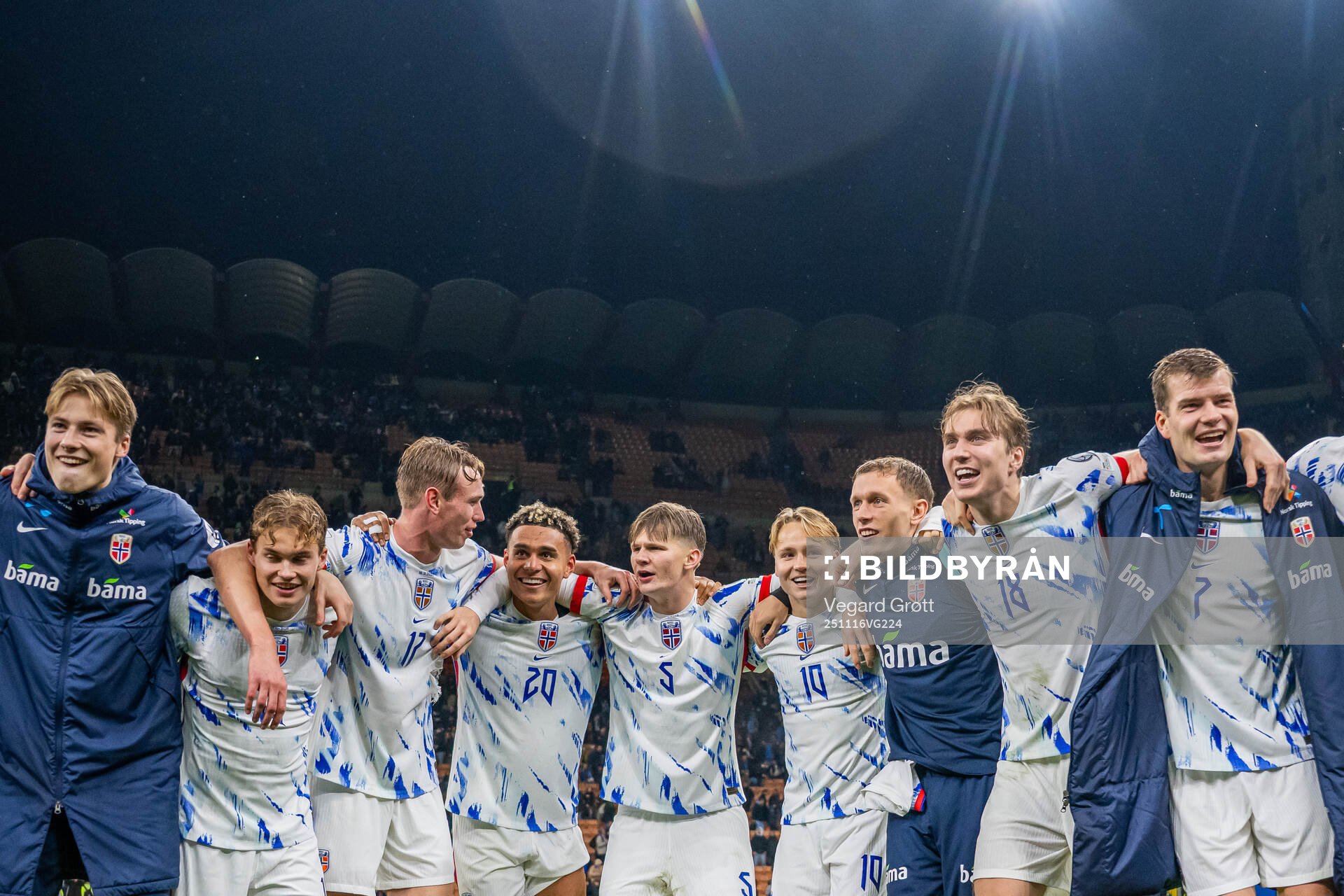 Goalkeeper Sander Tangvik, Kristian Arnstad, Torbjørn