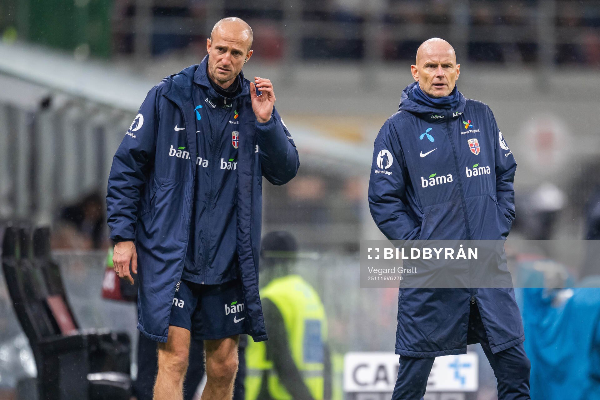Brede Hangeland, player manager, and Ståle Solbakken, head