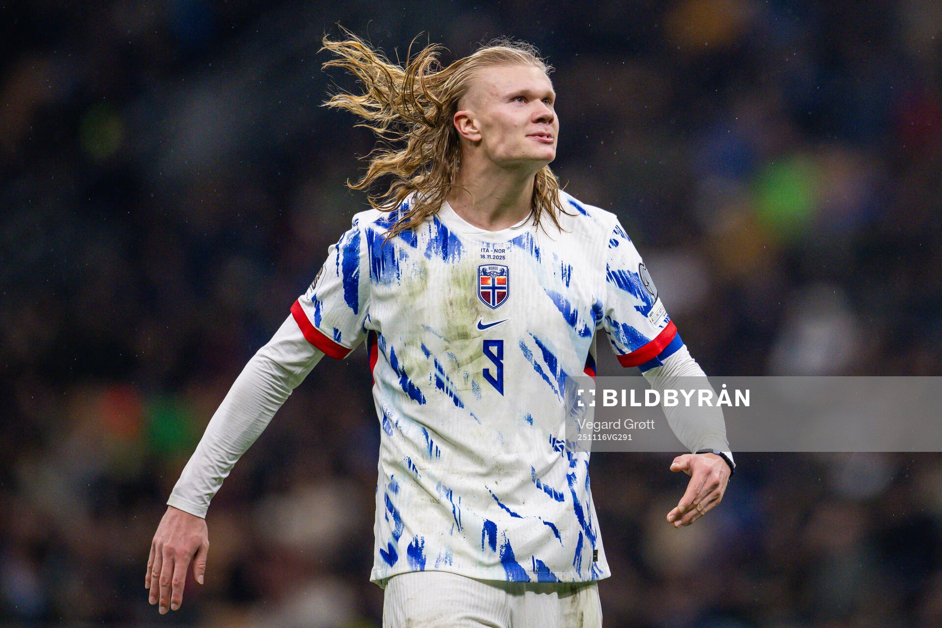 Erling Braut Haaland of Norway celebrates
