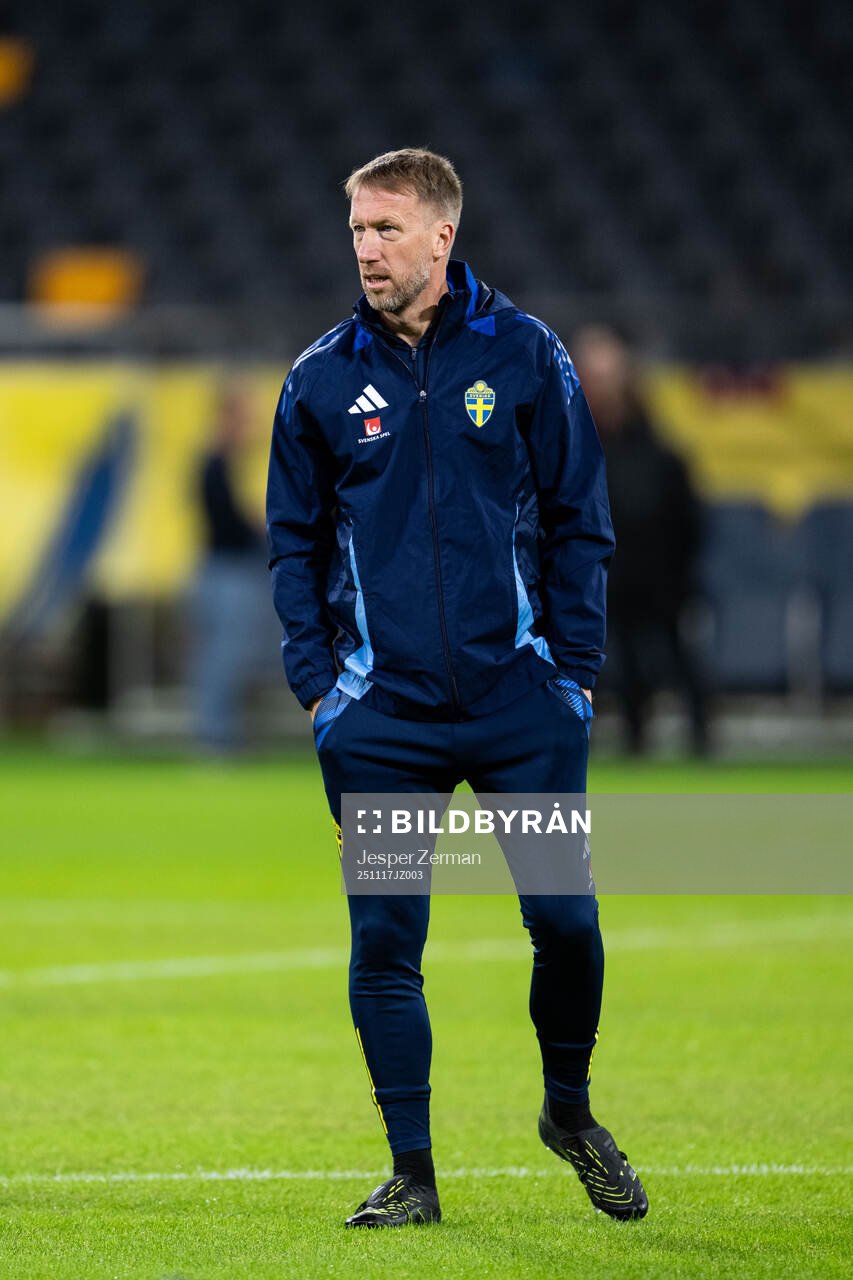Head coach Graham Potter of the Swedish men's national