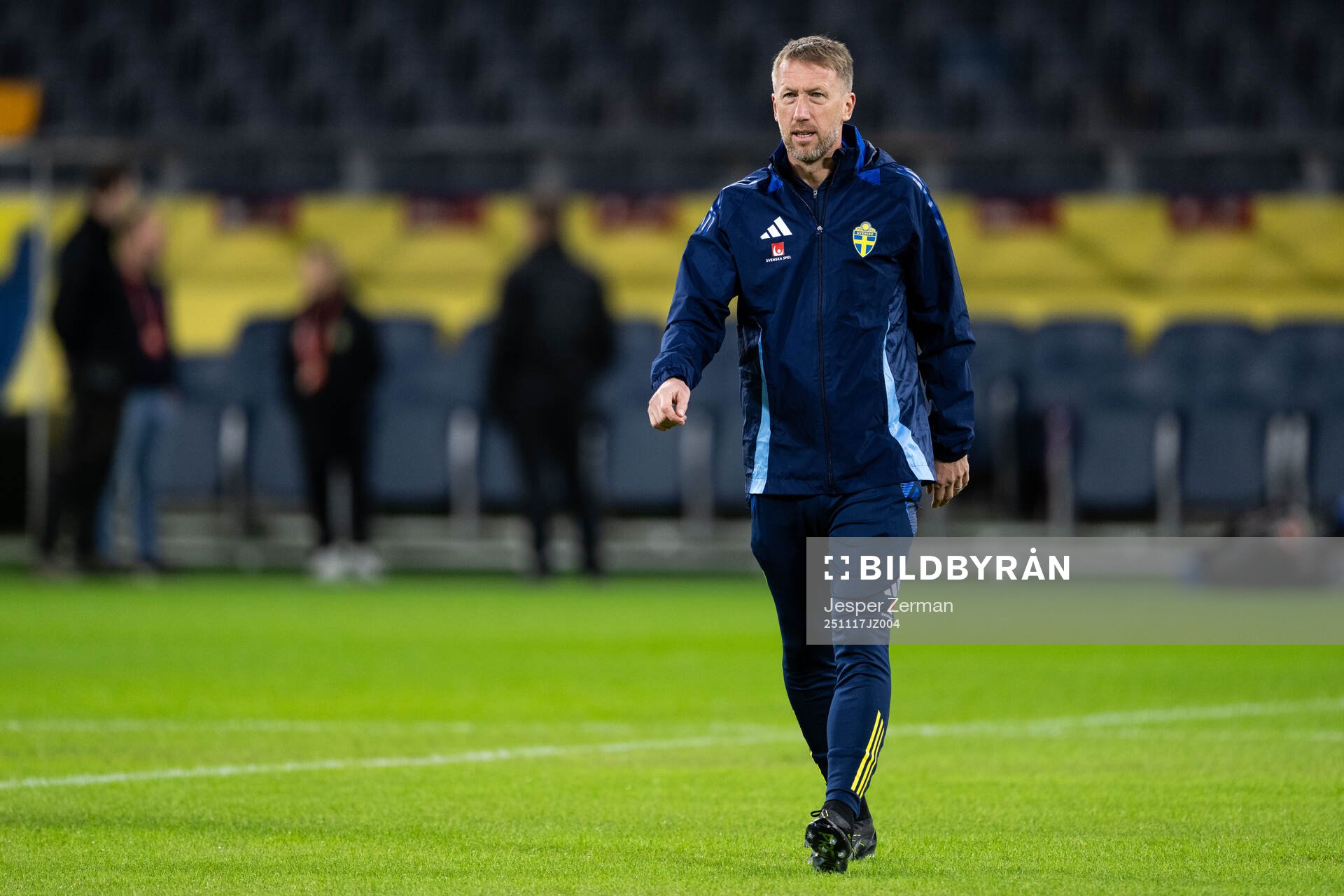 Head coach Graham Potter of the Swedish men's national