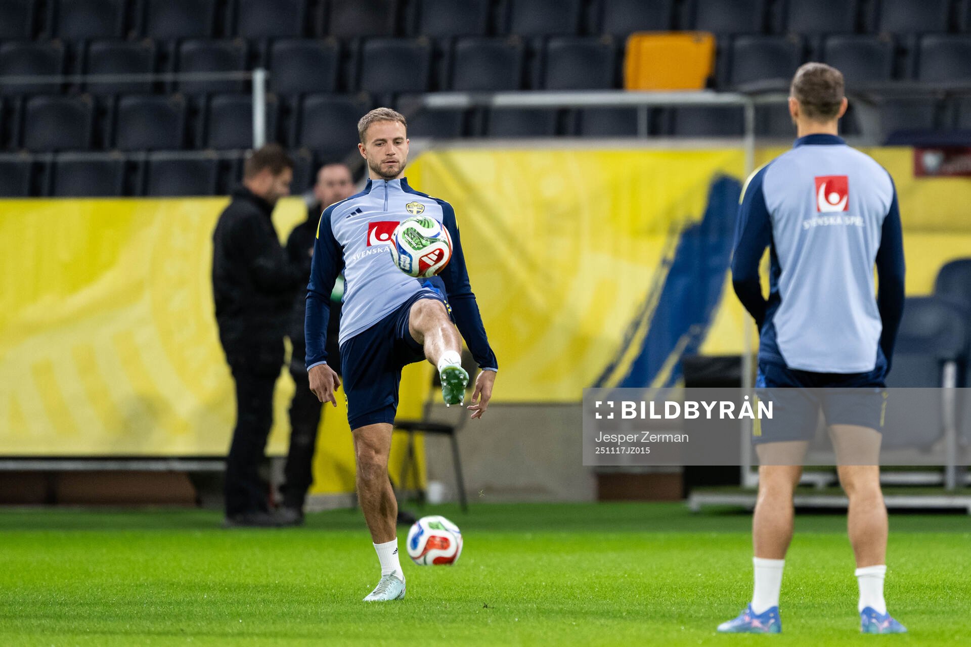 Gustav Lundgren of the Swedish men's national football team
