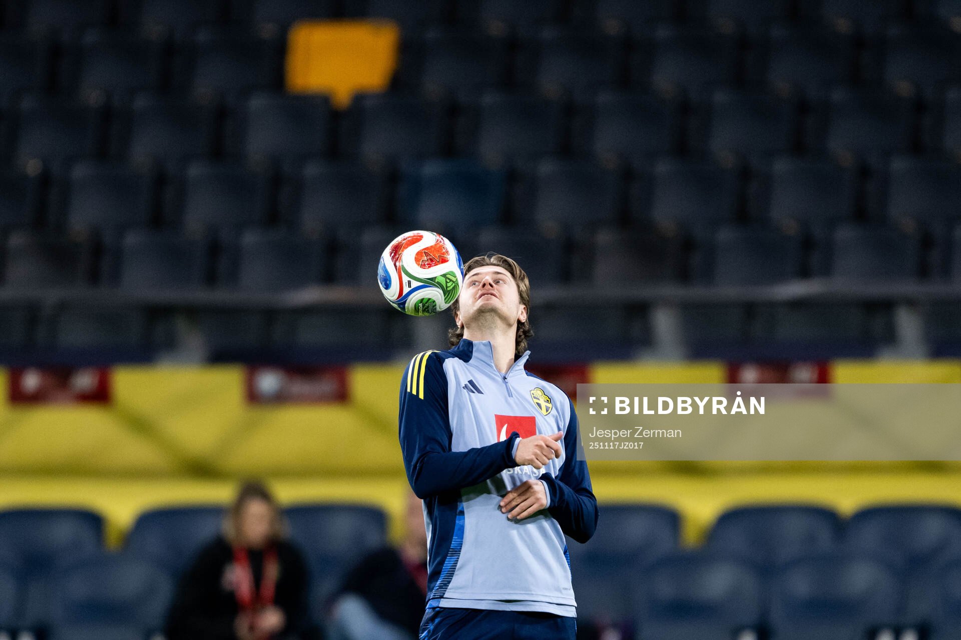 Mattias Svanberg of the Swedish men's national football team