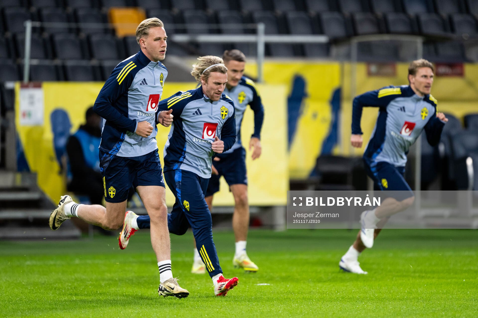 Herman Johansson and Emil Forsberg of the Swedish men's