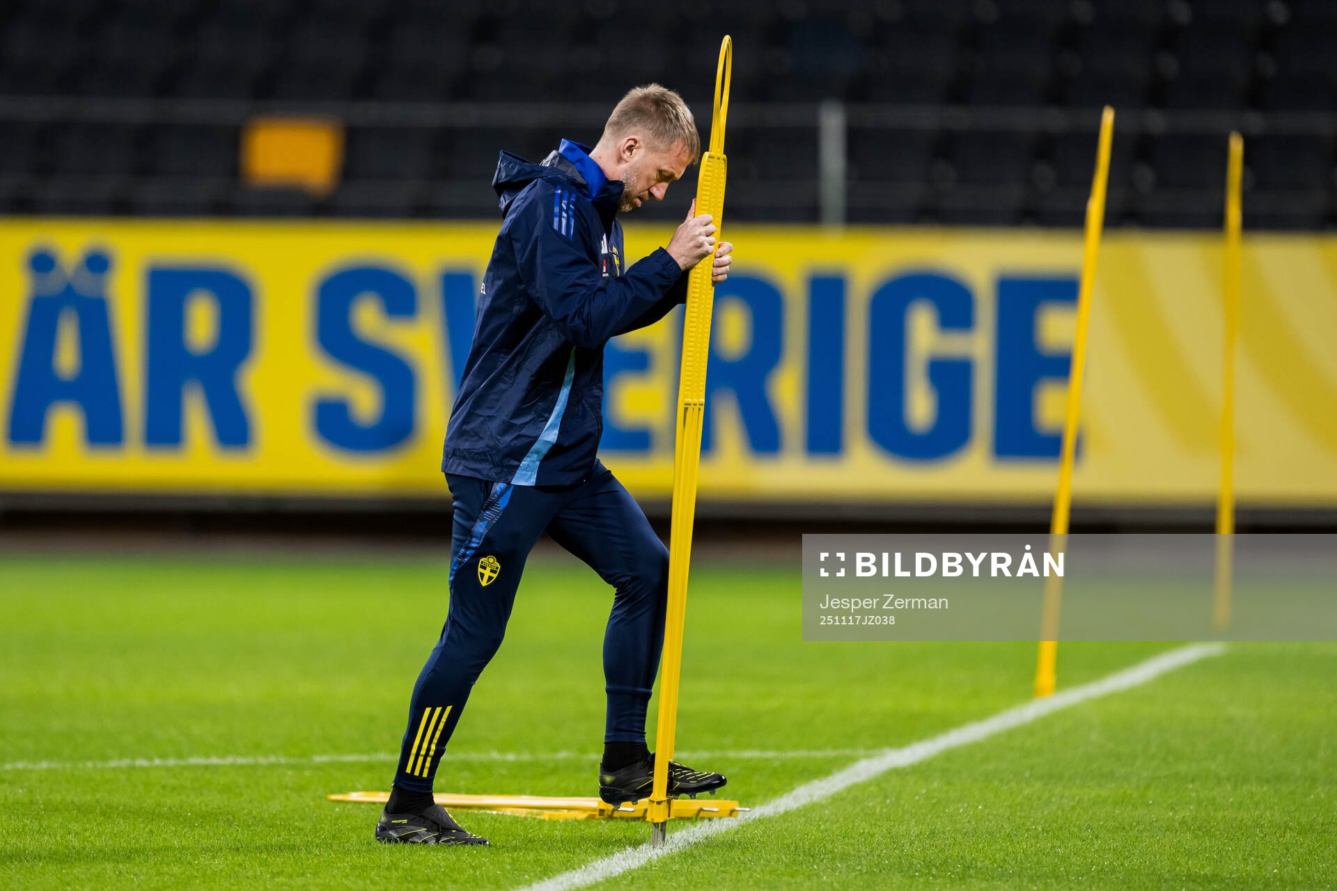 Head coach Graham Potter of the Swedish men's national