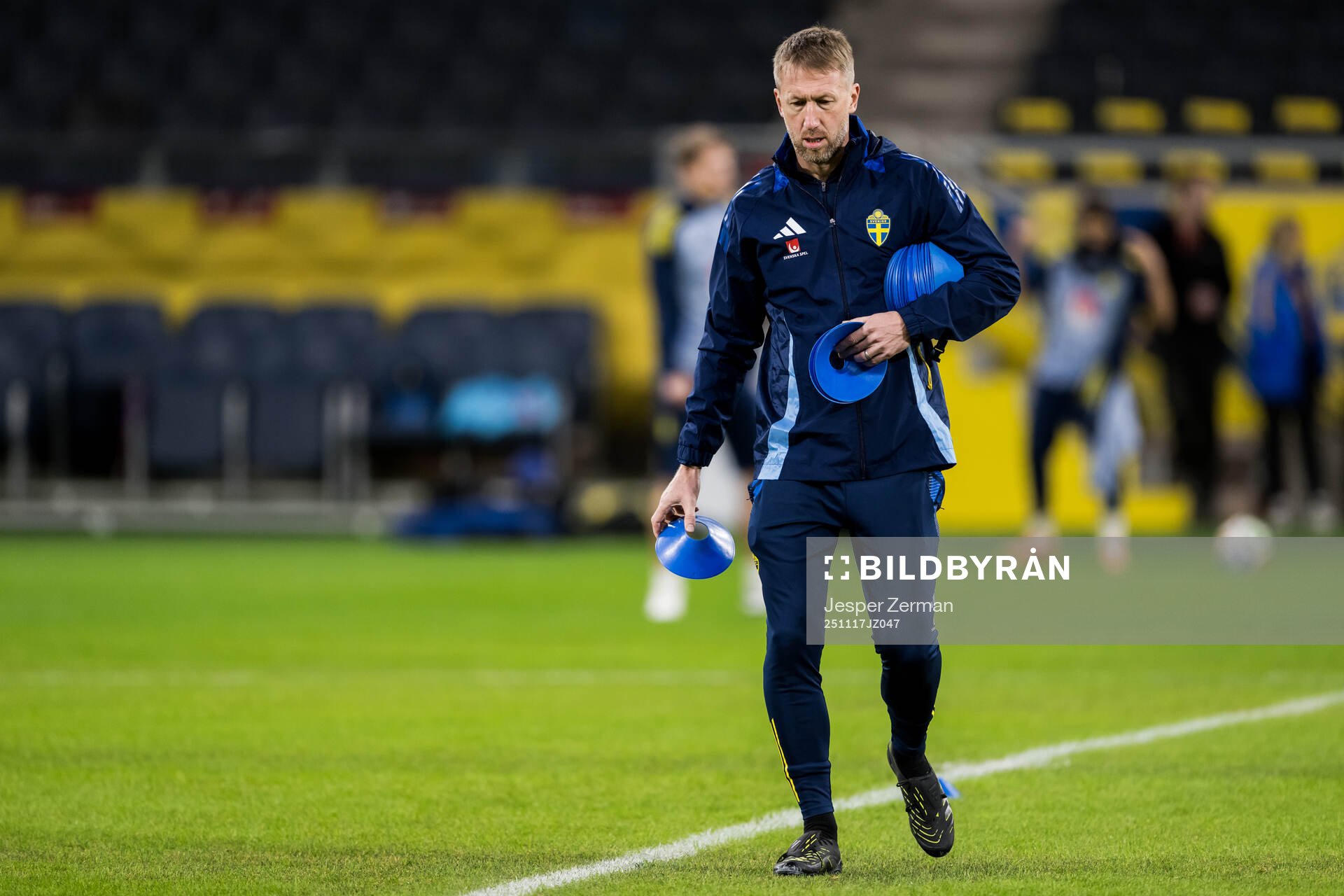 Head coach Graham Potter of the Swedish men's national