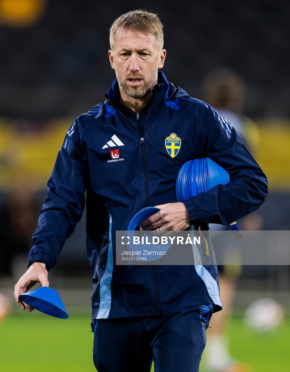 Head coach Graham Potter of the Swedish men's national