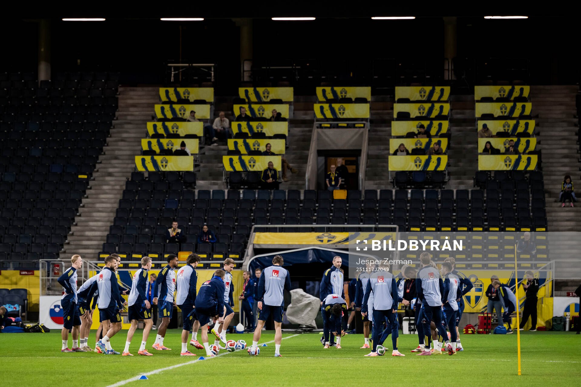 Players of the Swedish men's national football team