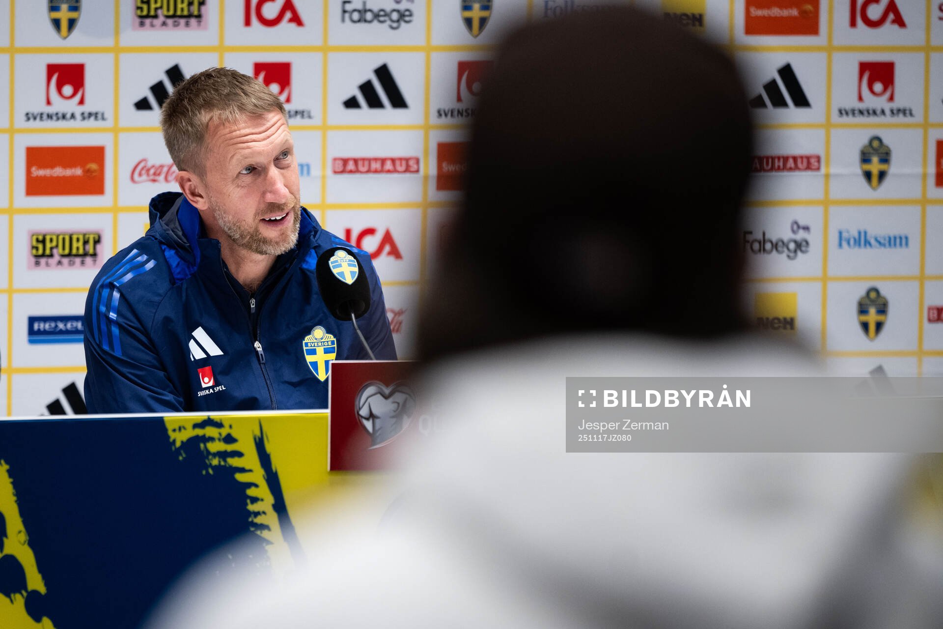 Head coach Graham Potter of the Swedish men's national