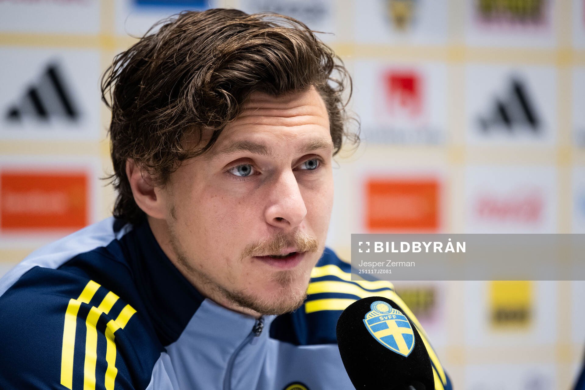 Victor Nilsson Lindelöf of the Swedish men's national