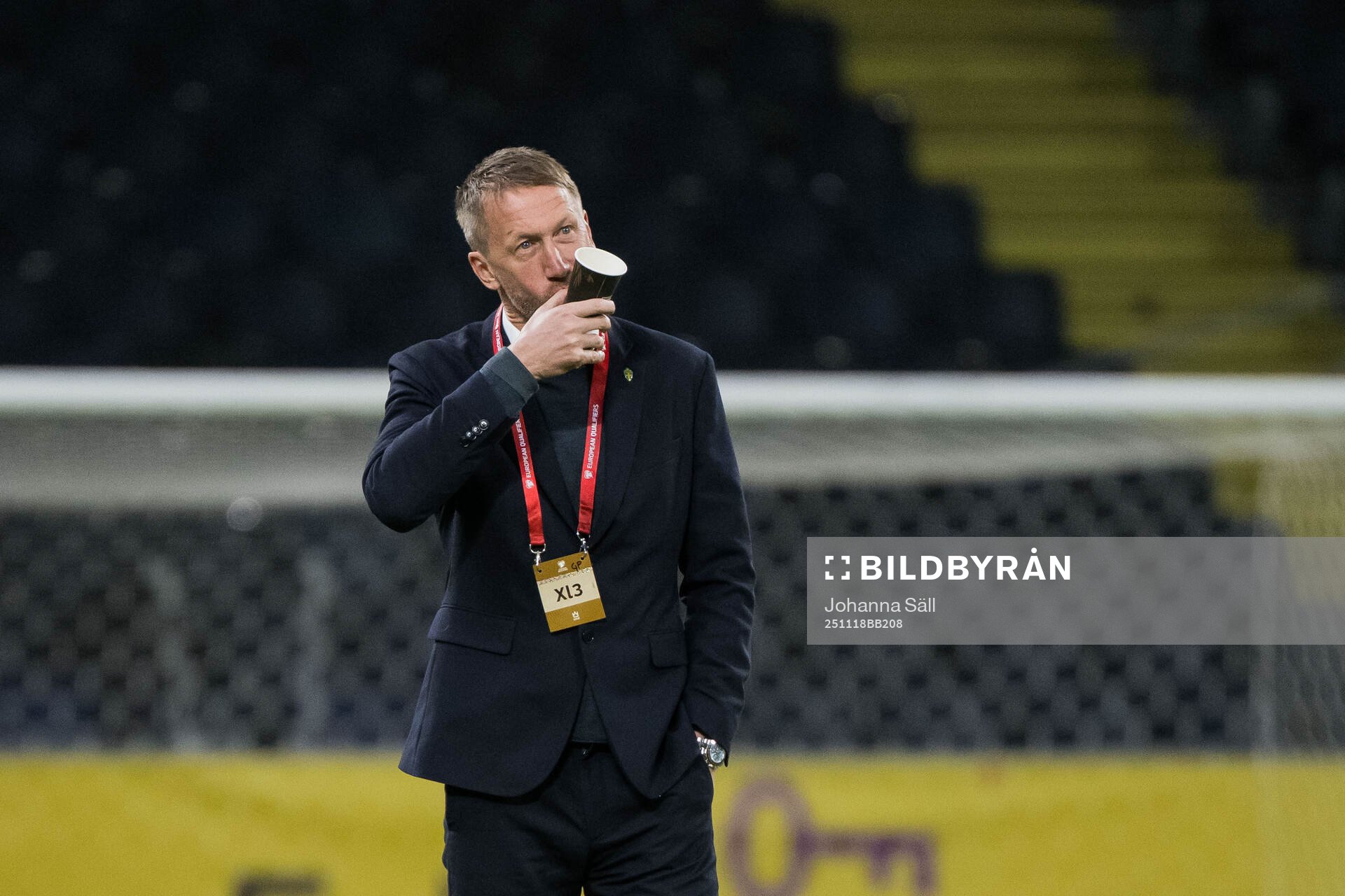 Head coach Graham Potter of Sweden