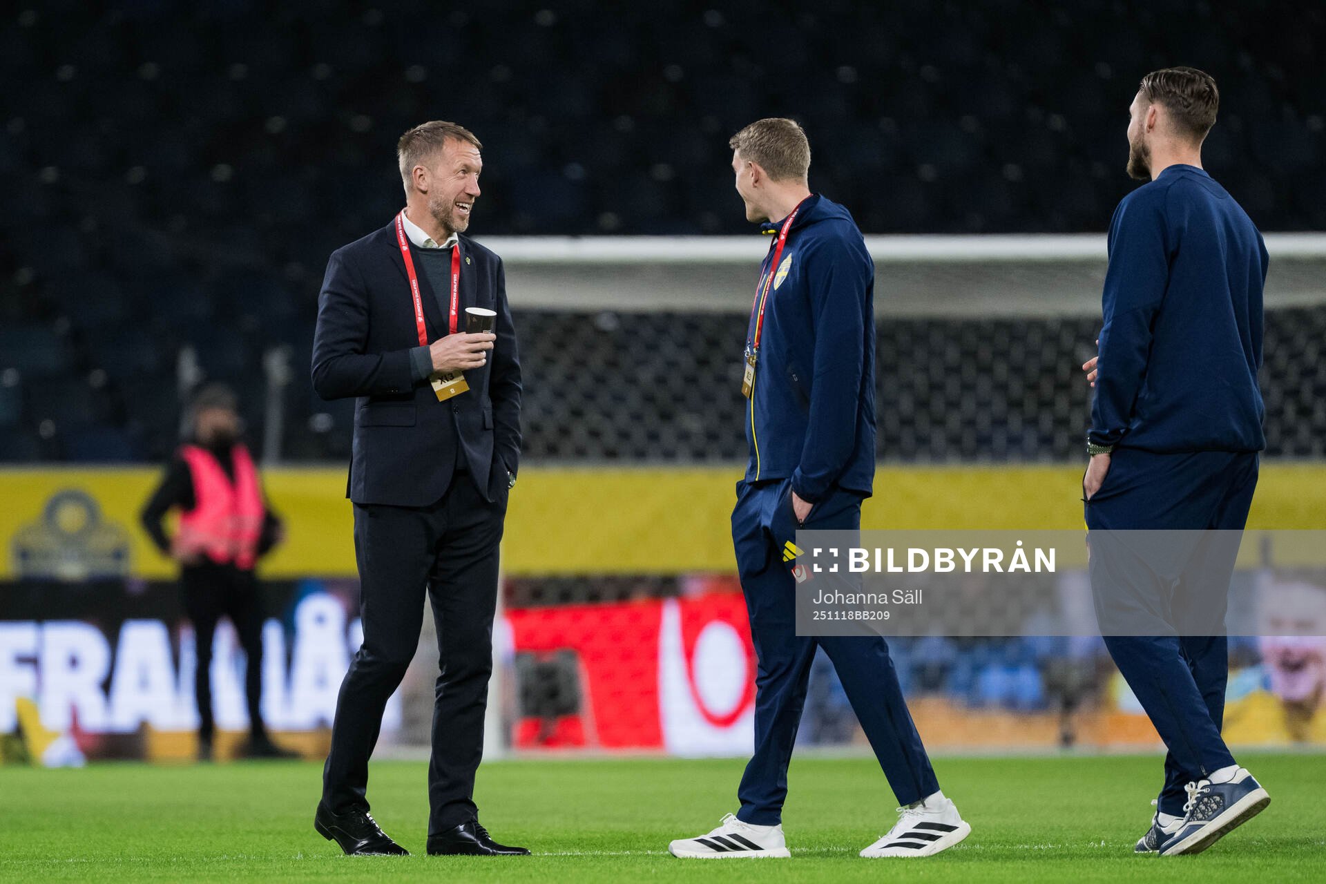 Head coach Graham Potter of Sweden