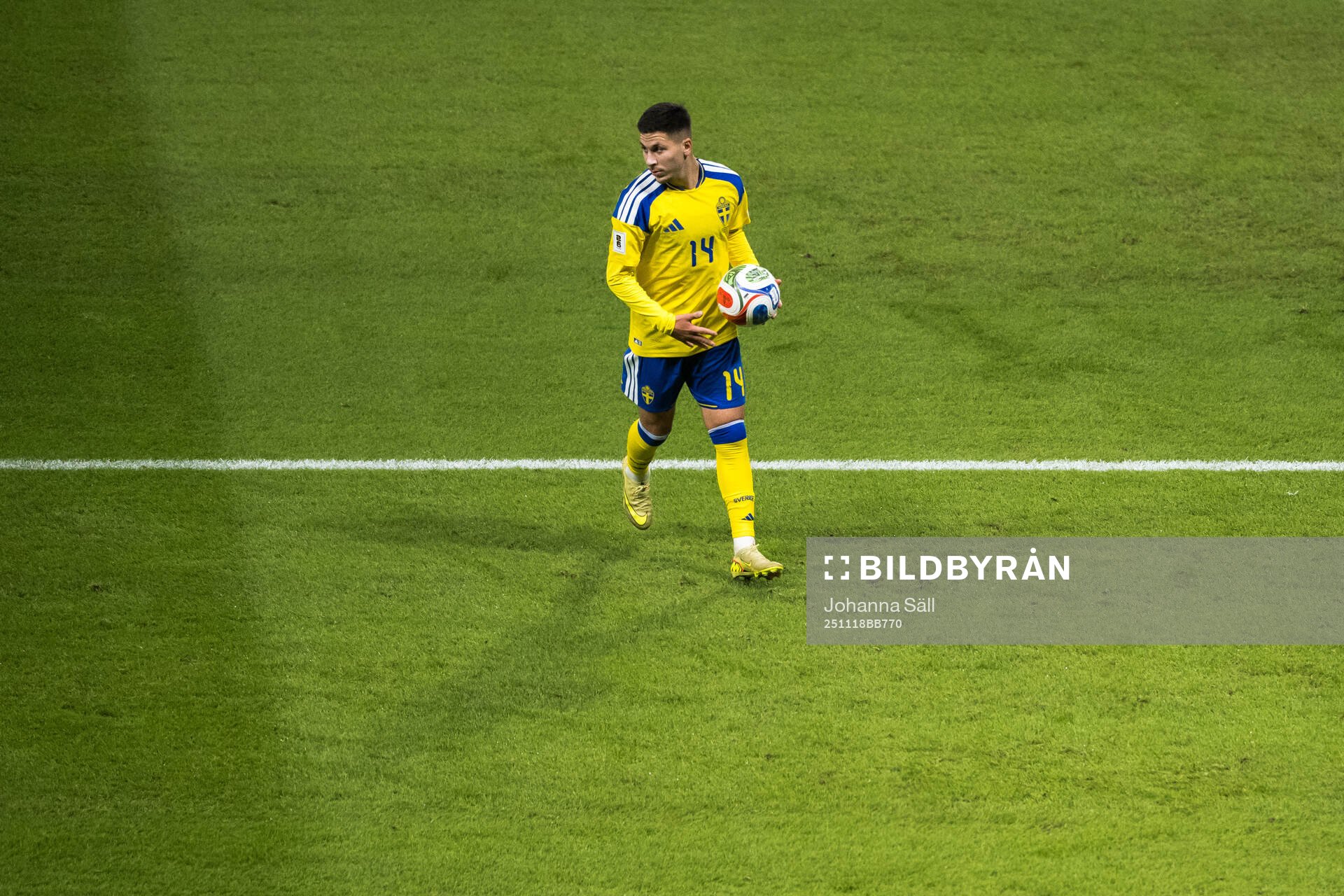 Roony Bardghji of Sweden