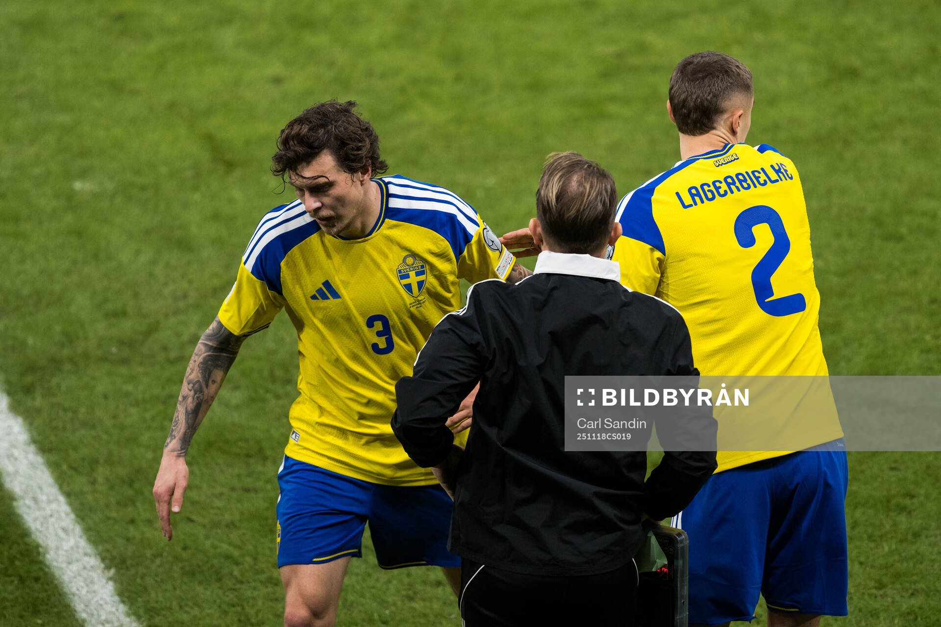 Victor Nilsson Lindelöf and Gustaf Lagerbielke of Sweden