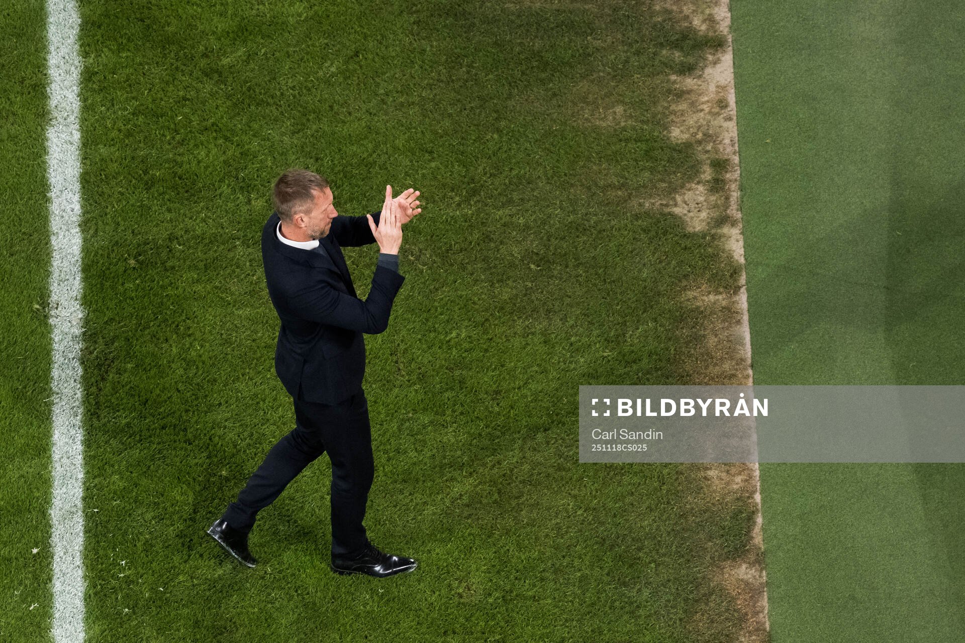 Head coach Graham Potter of Sweden