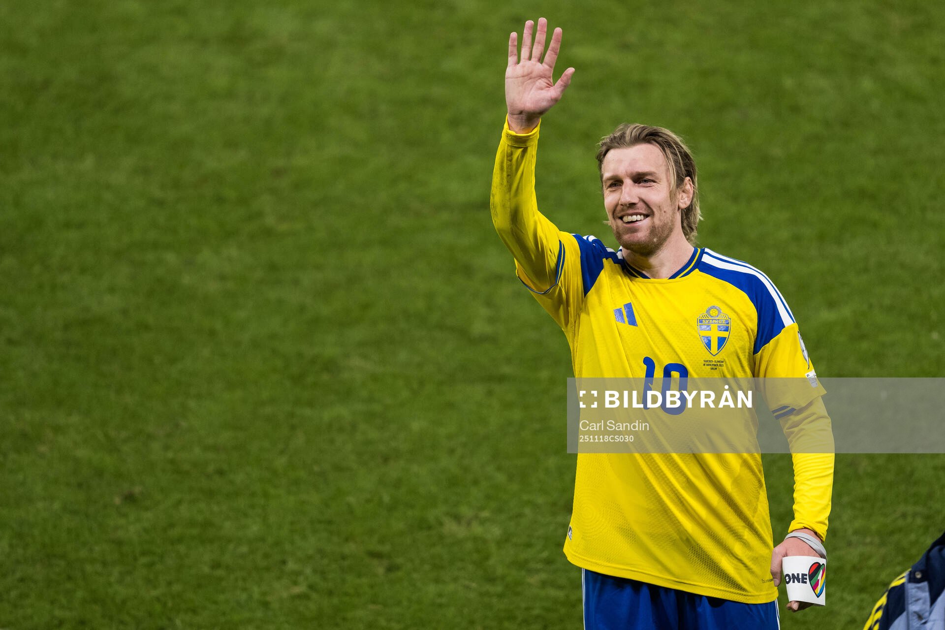 Emil Forsberg of Sweden