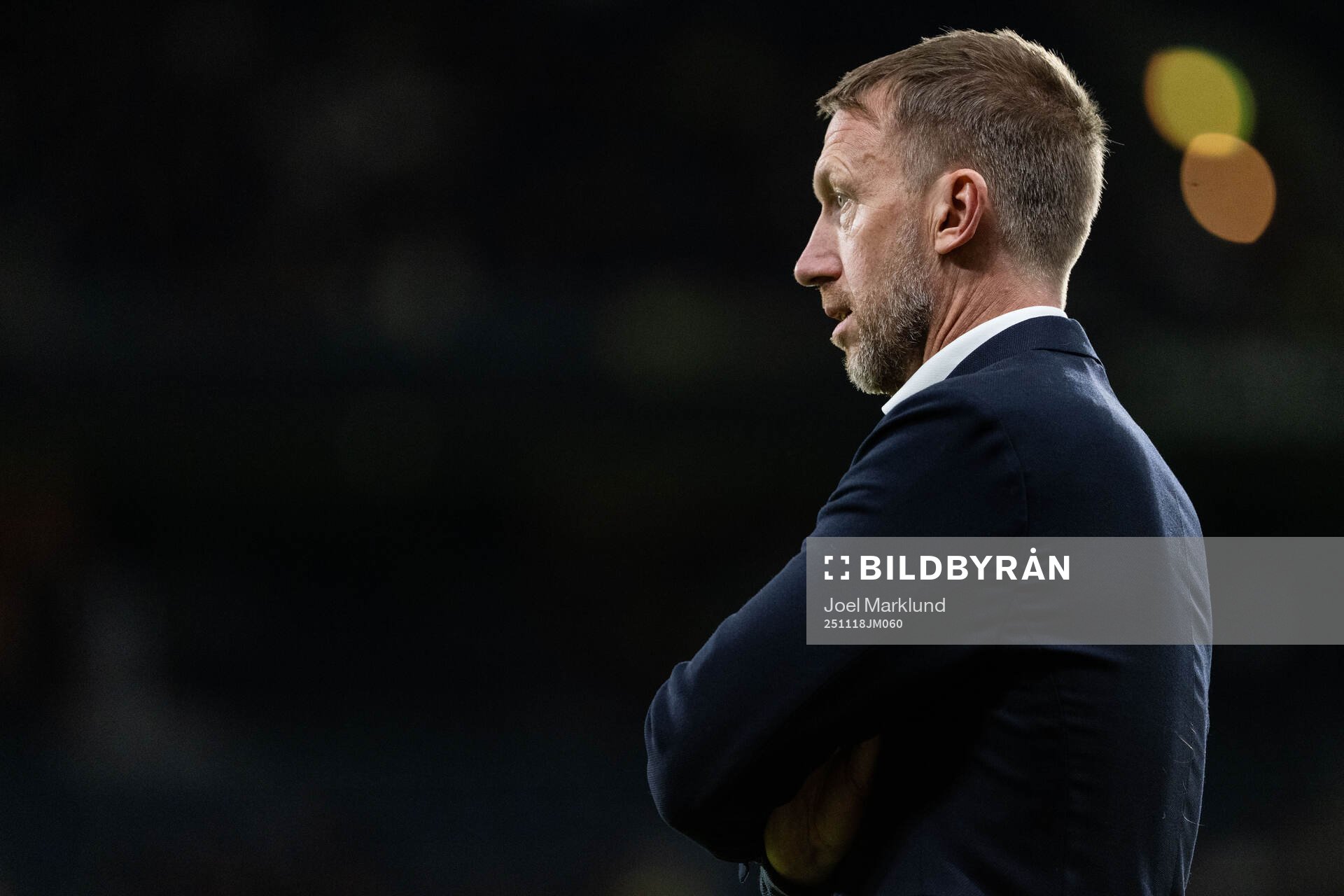 Head coach Graham Potter of Sweden