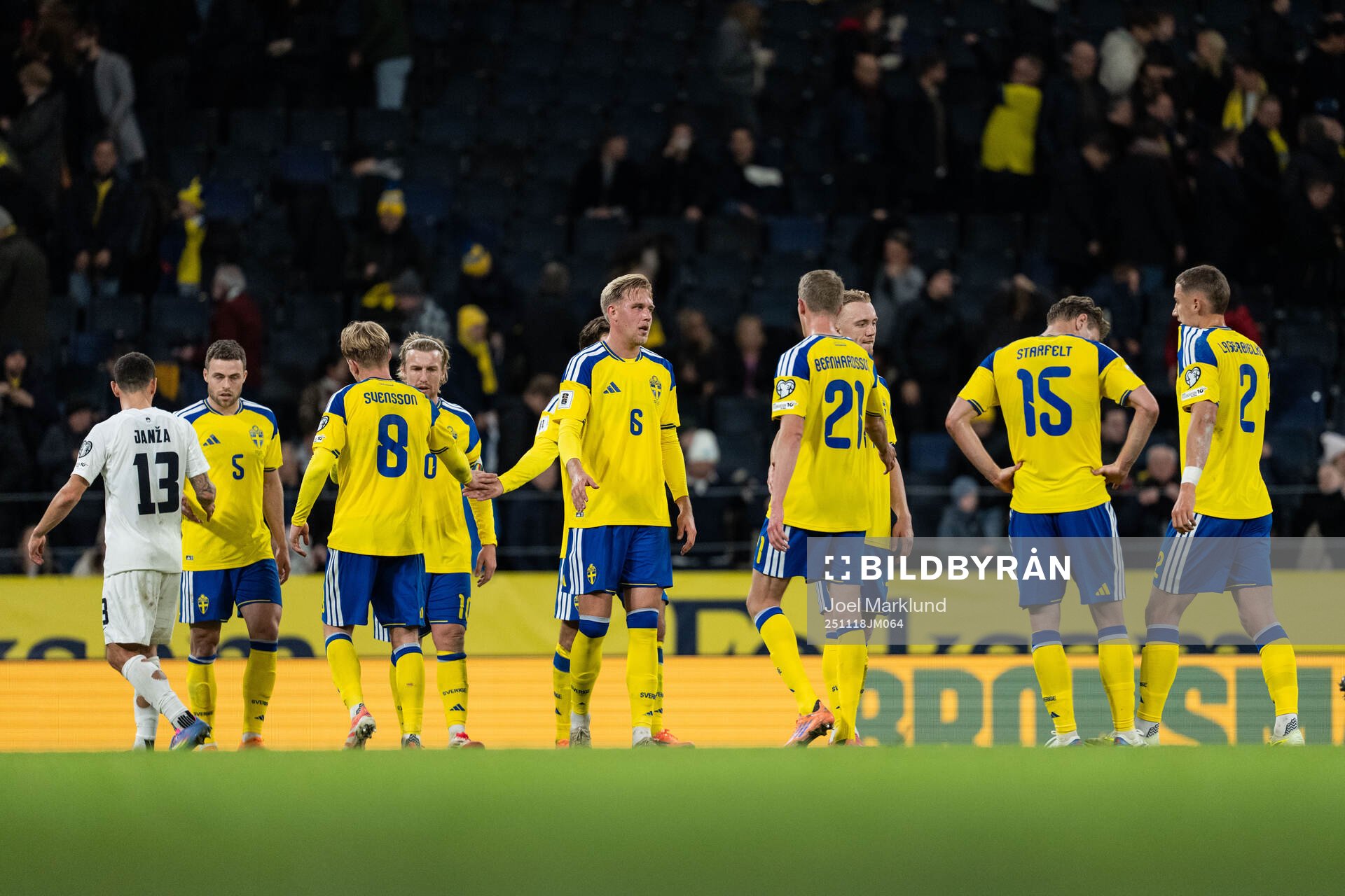 Daniel Svensson, Emil Forsberg, Alexander Bernhardsson,