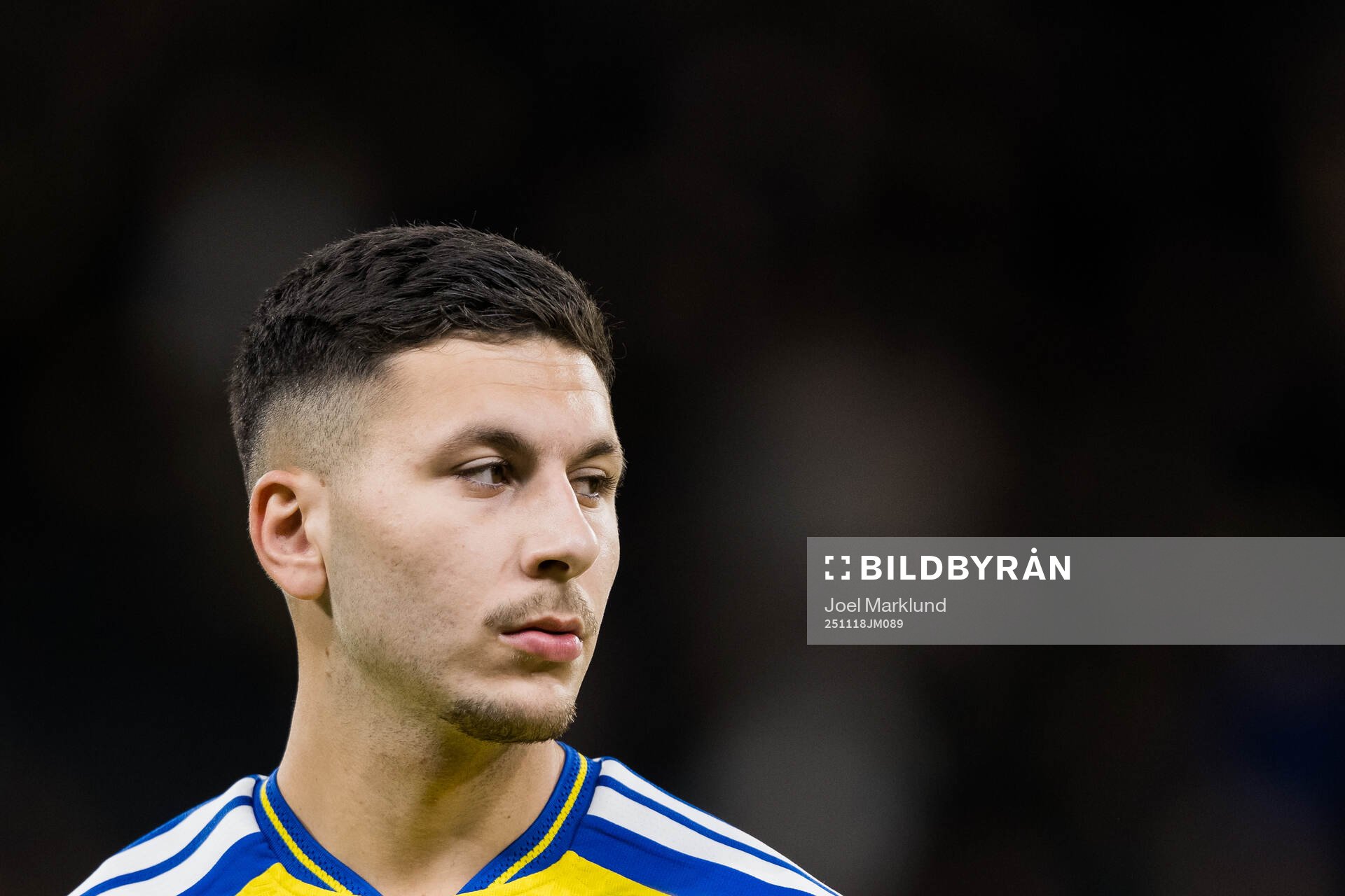 Roony Bardghji of Sweden