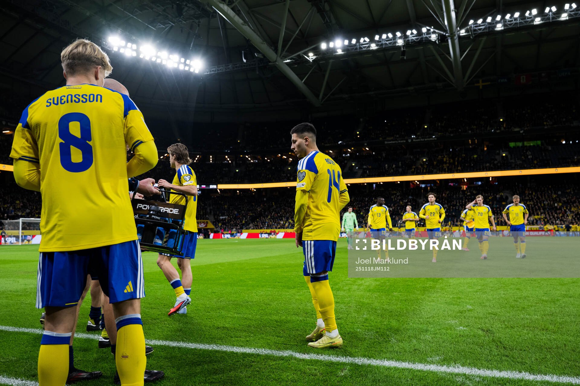 Roony Bardghji of Sweden