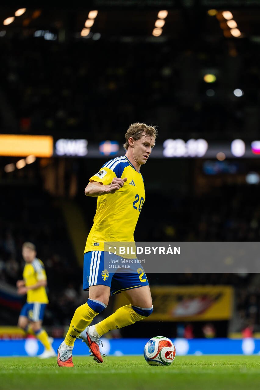 Emil Krafth of Sweden